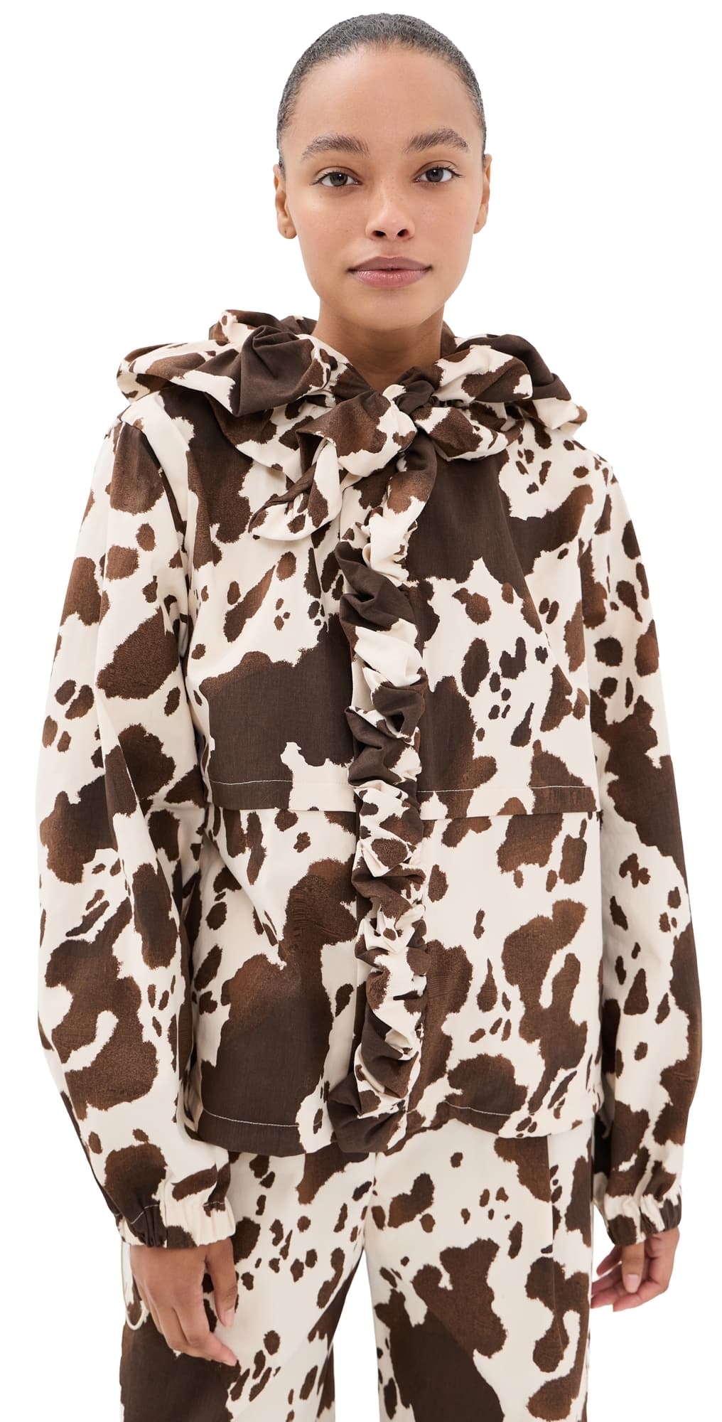By Efrain Mogollon Guaricha Jacket Cow Print