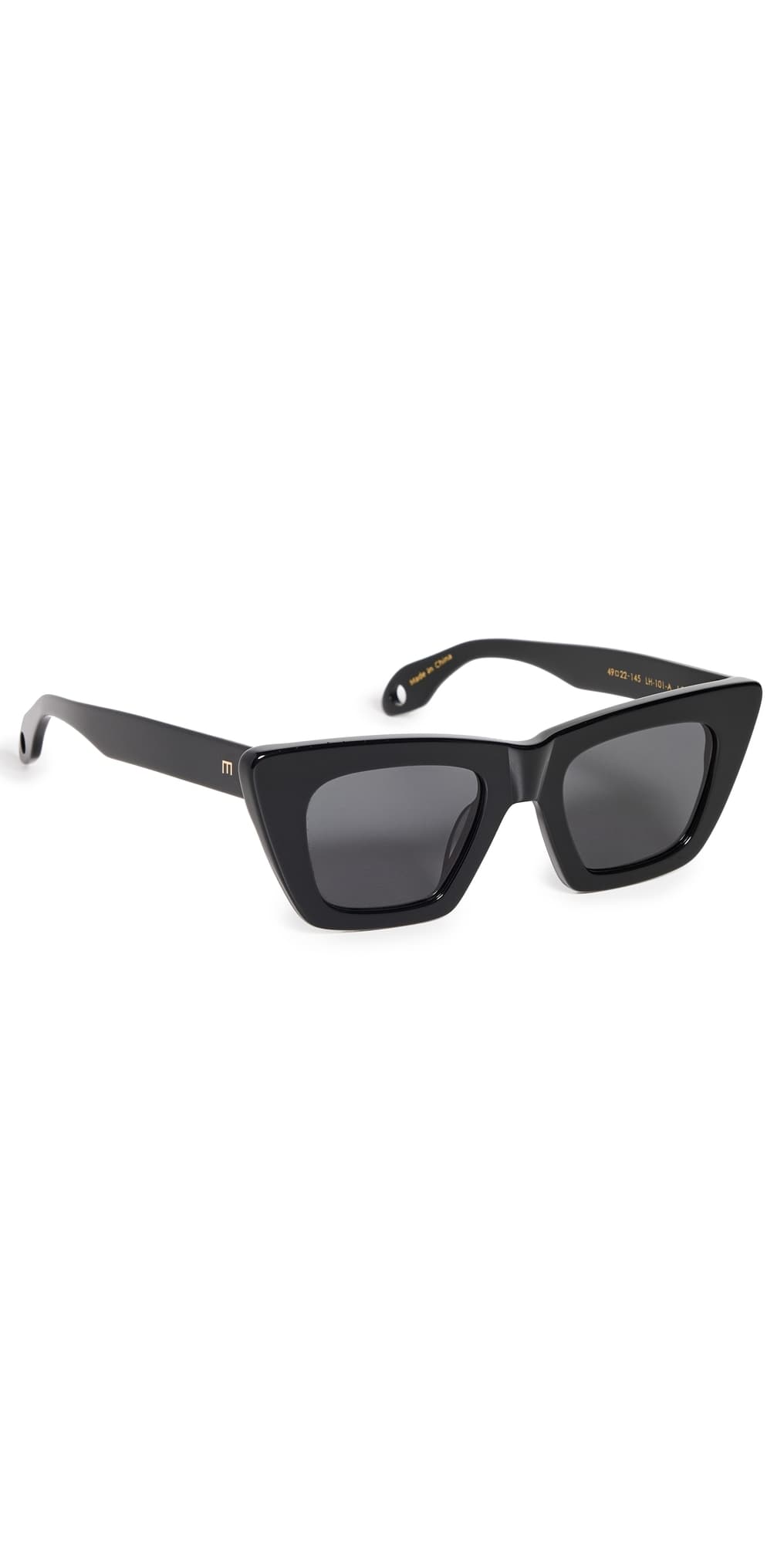 Elisa Johnson Lori Sunglasses Black · One Size