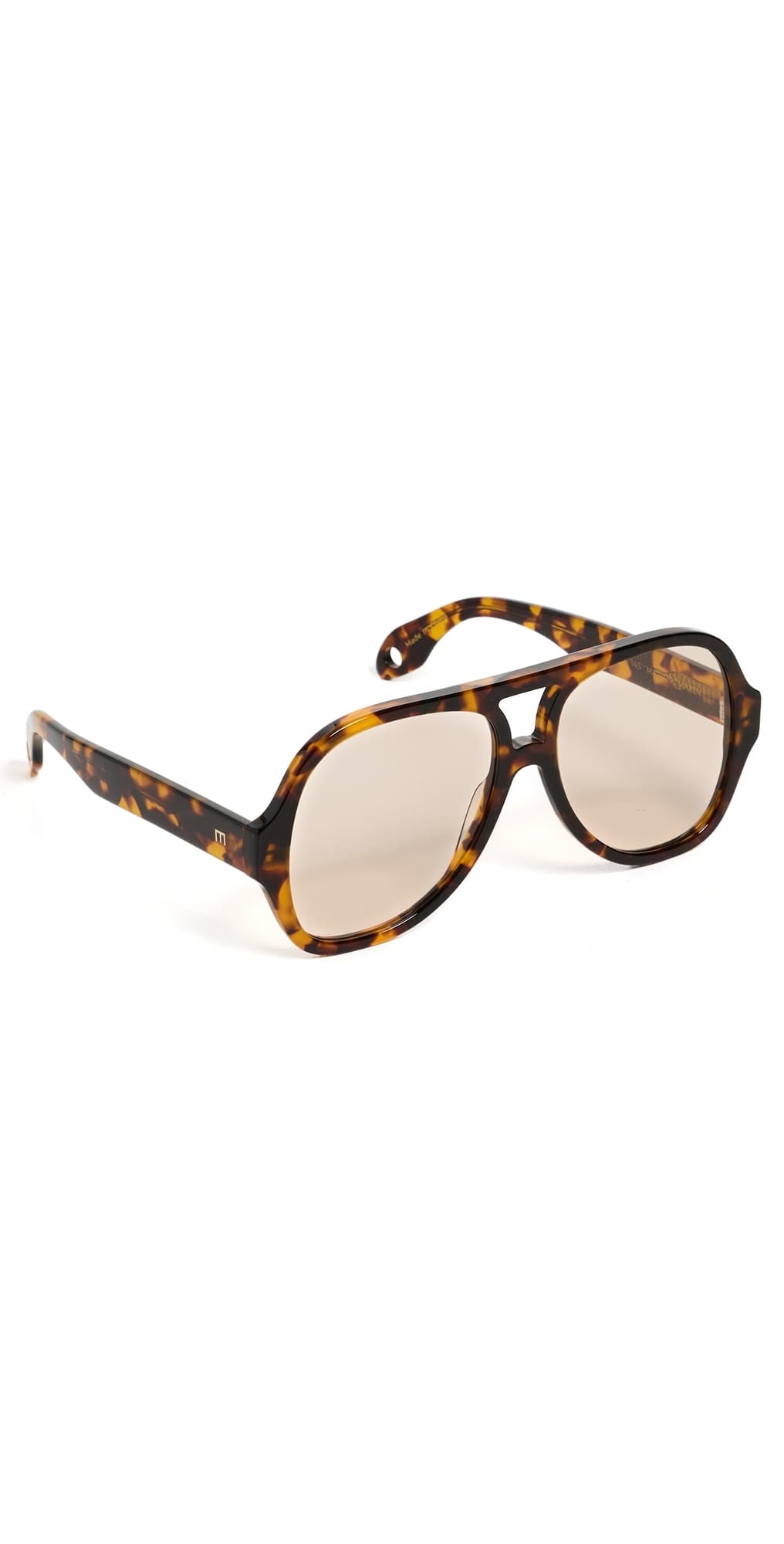 Elisa Johnson Maren Sunglasses Brown Tortoise · One Size
