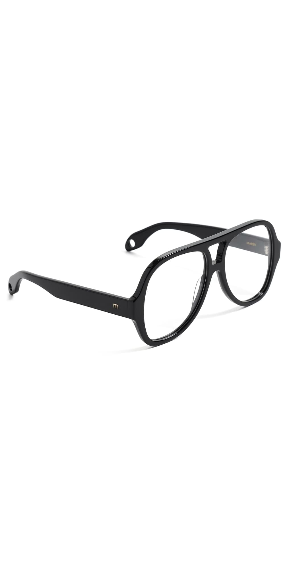 Elisa Johnson Maren Glasses Gloss Black · One Size