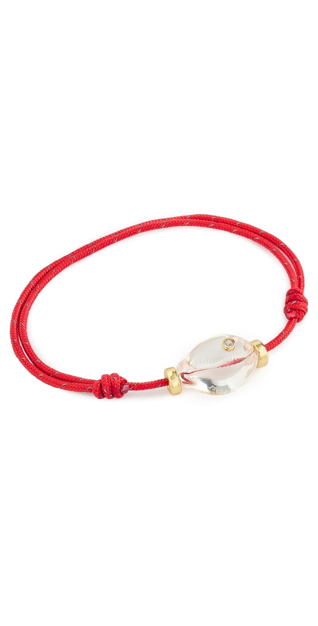 éliou Varadero Paracord Anklet Red