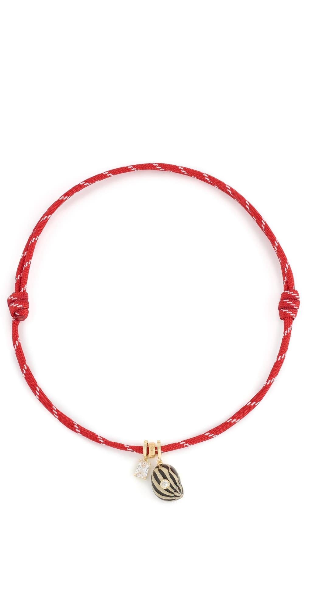 éliou Marais Paracord Necklace Red