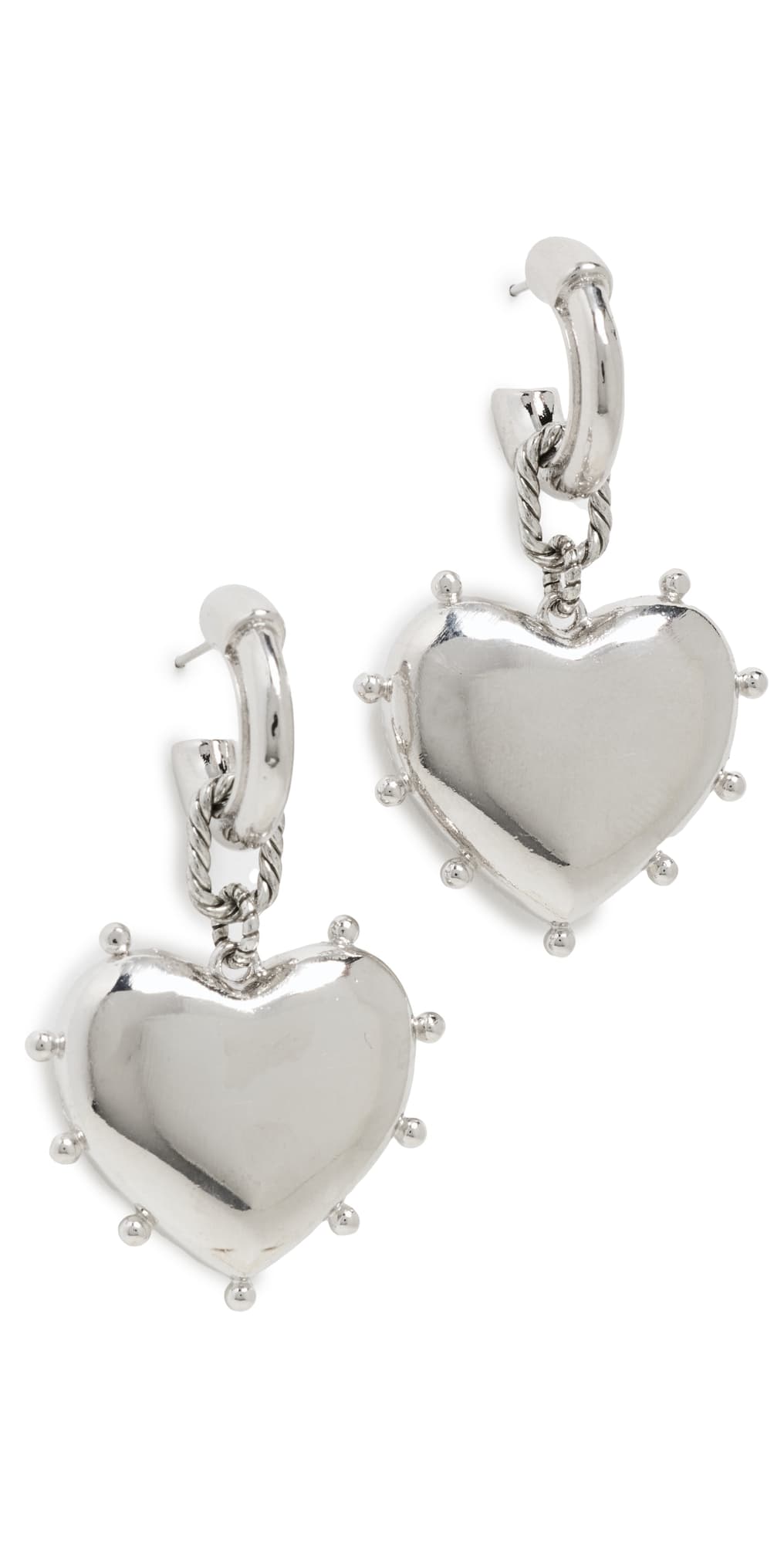 Elizabeth Cole Darlene Earrings Silver · One Size
