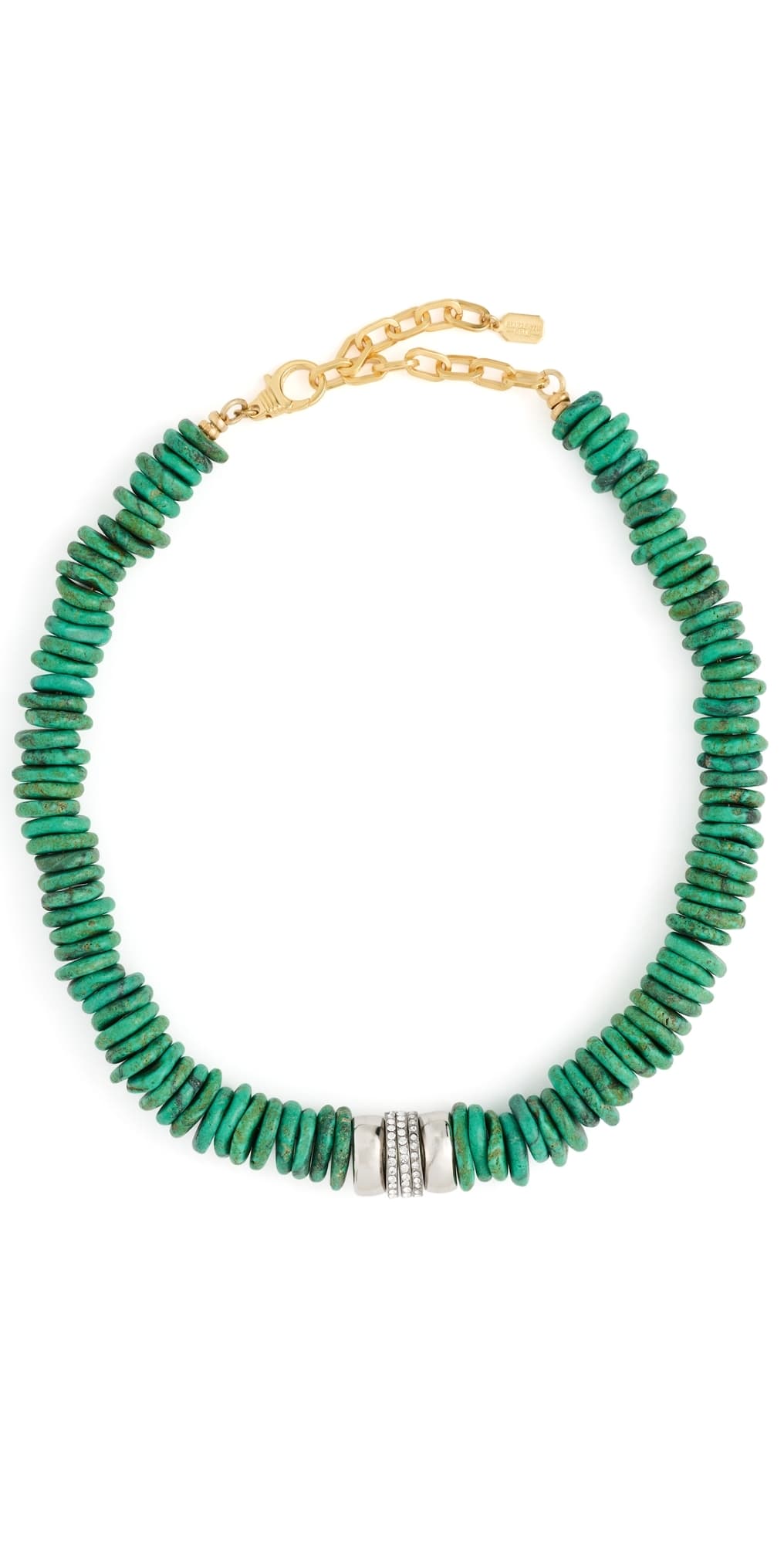 Elizabeth Cole Dew Necklace Green · One Size
