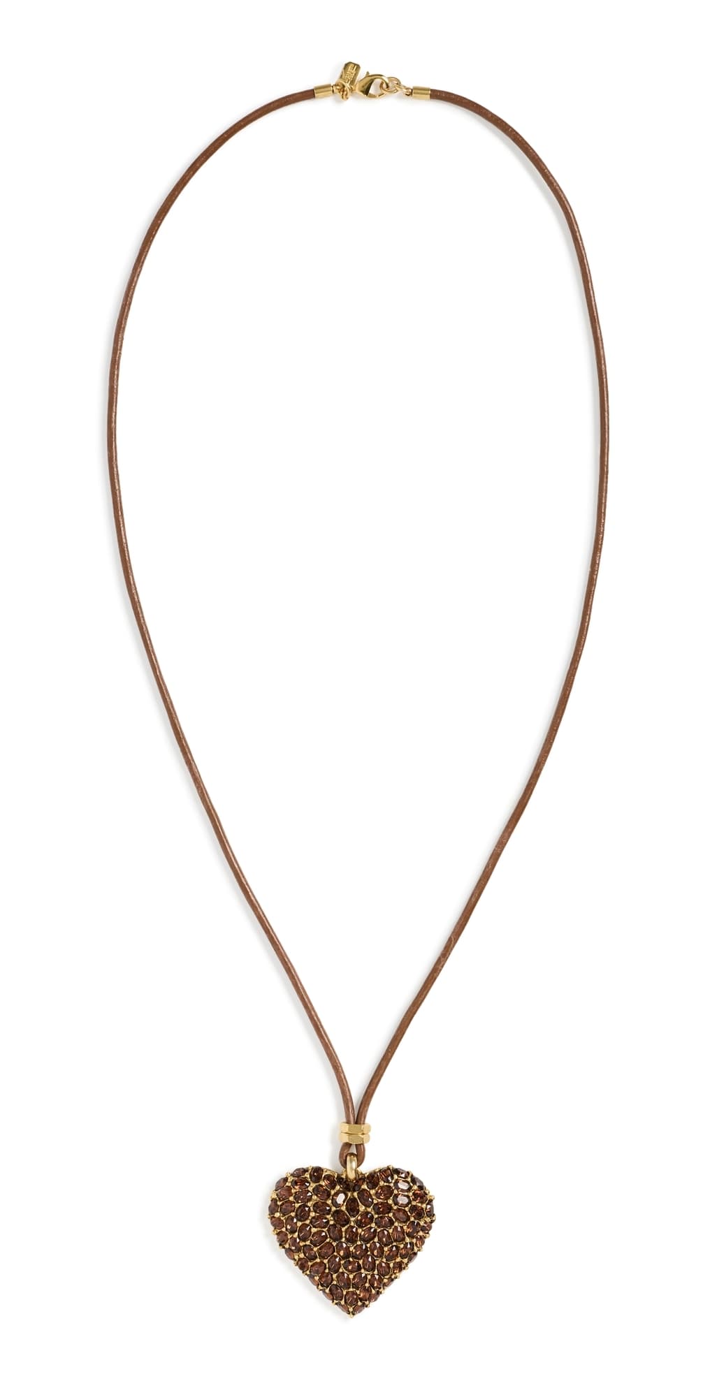 Elizabeth Cole Rita Necklace Brown