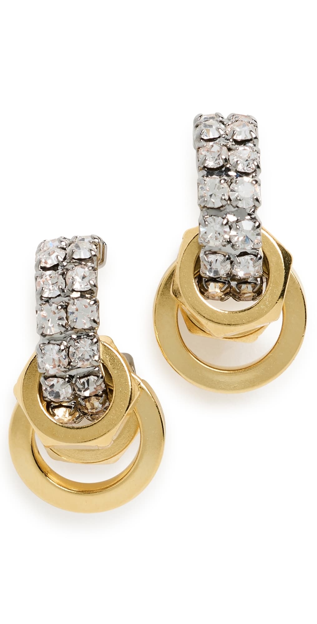 Elizabeth Cole Bree Earrings Crystal