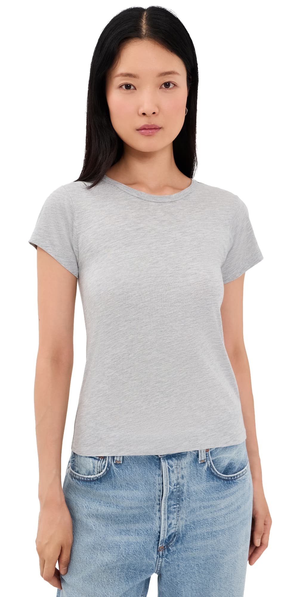 Éterne Fitted T-Shirt Heather Grey
