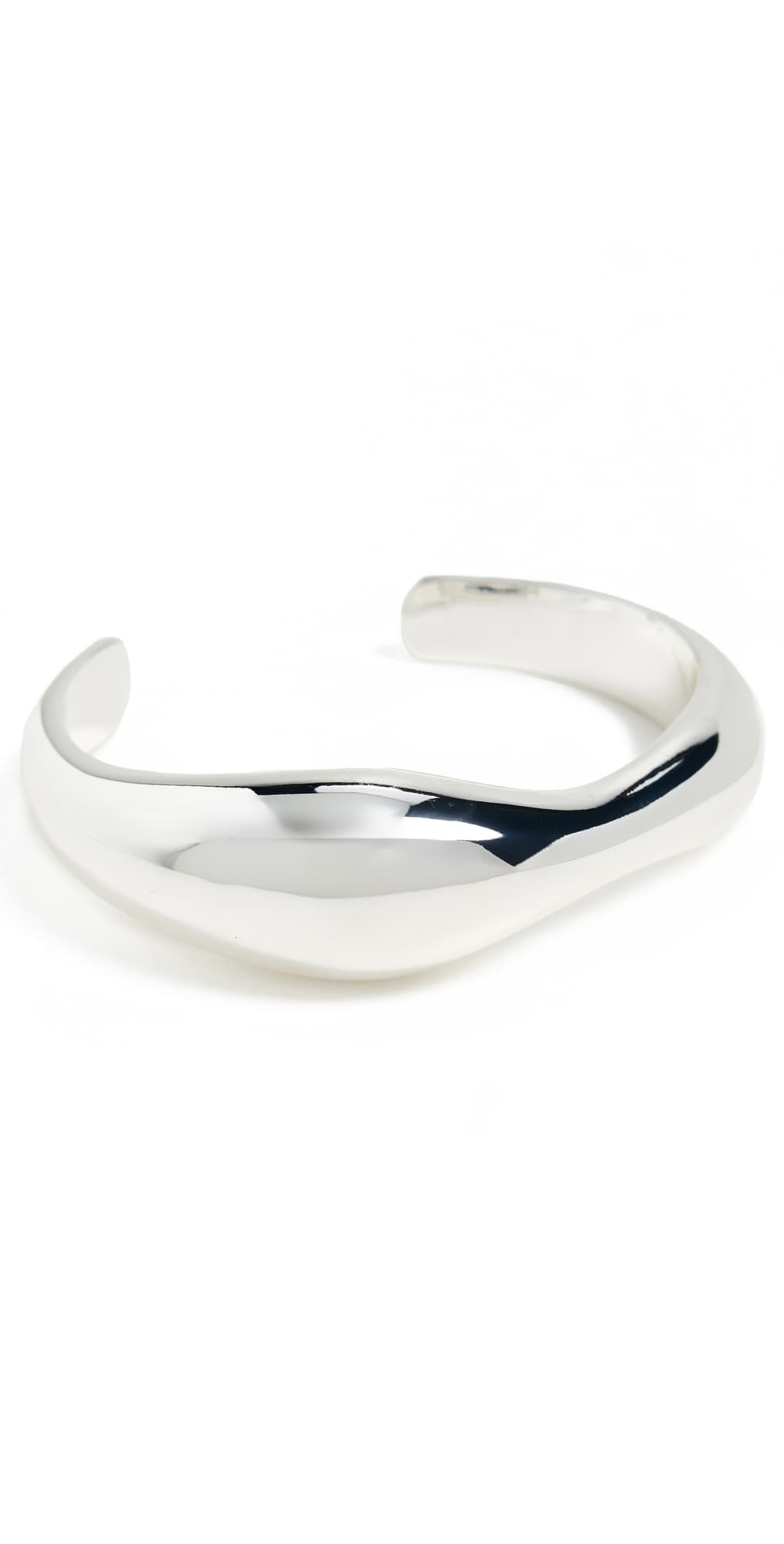 Ettika Liquid Love Cuff Silver