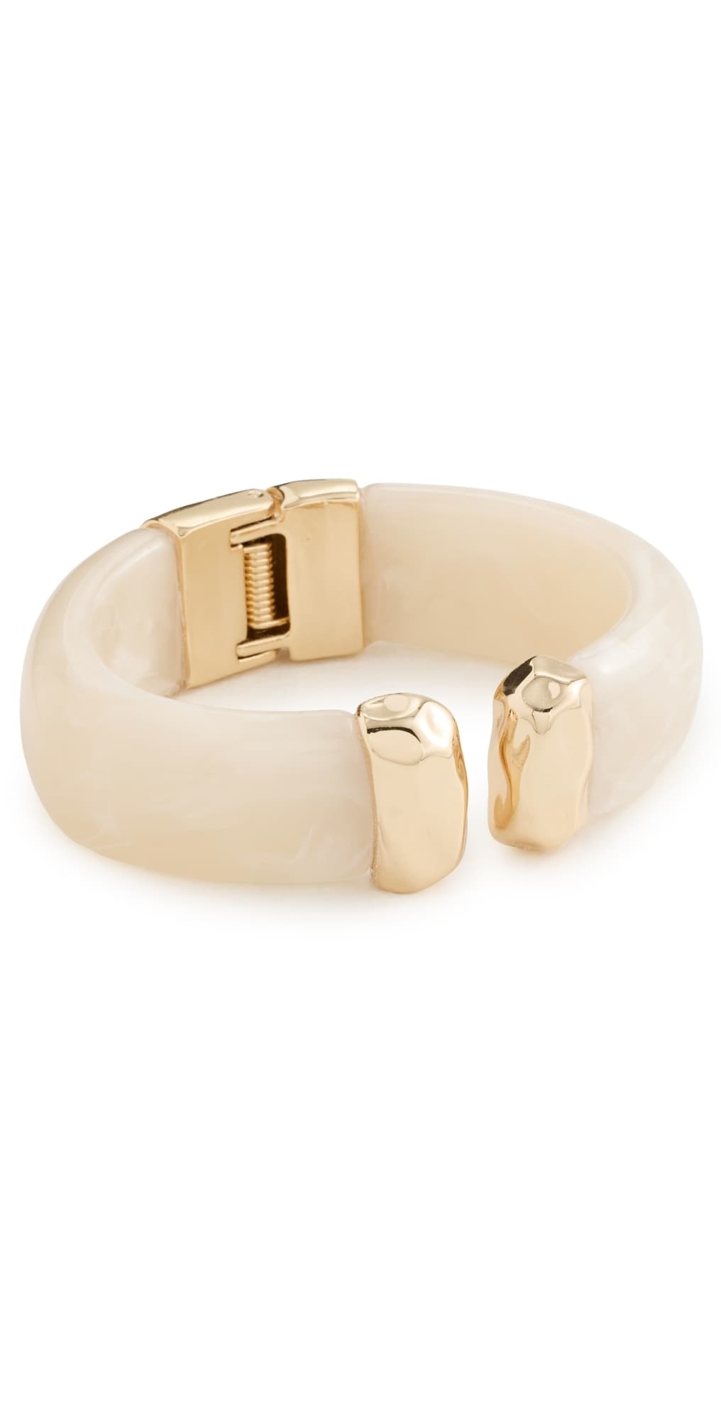Ettika Carved Relic Cuff Bone · One Size
