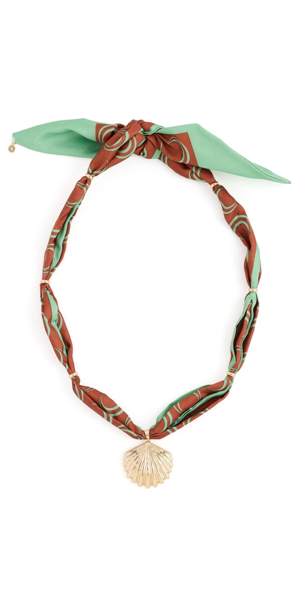 Ettika Resort Scarf Necklace Gold