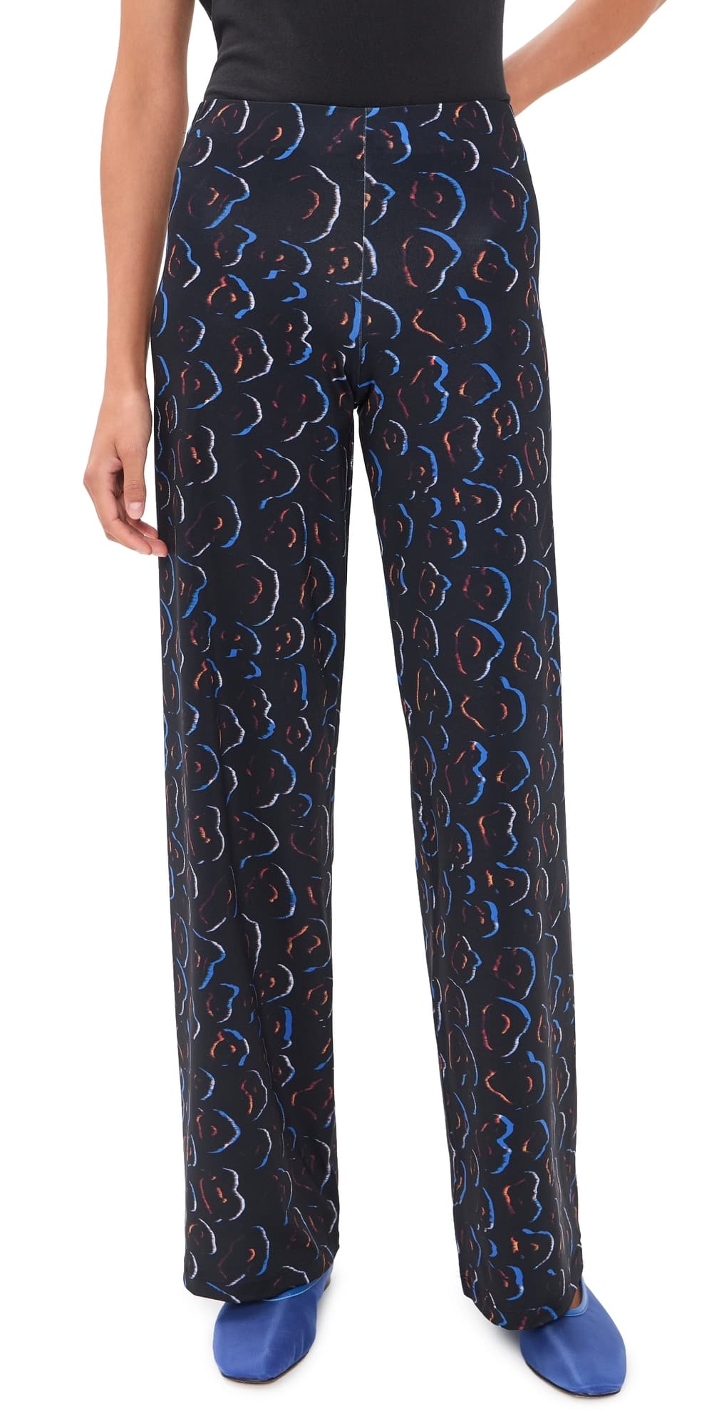 Eywasouls Malibu Leslie Pants Midnight Safari