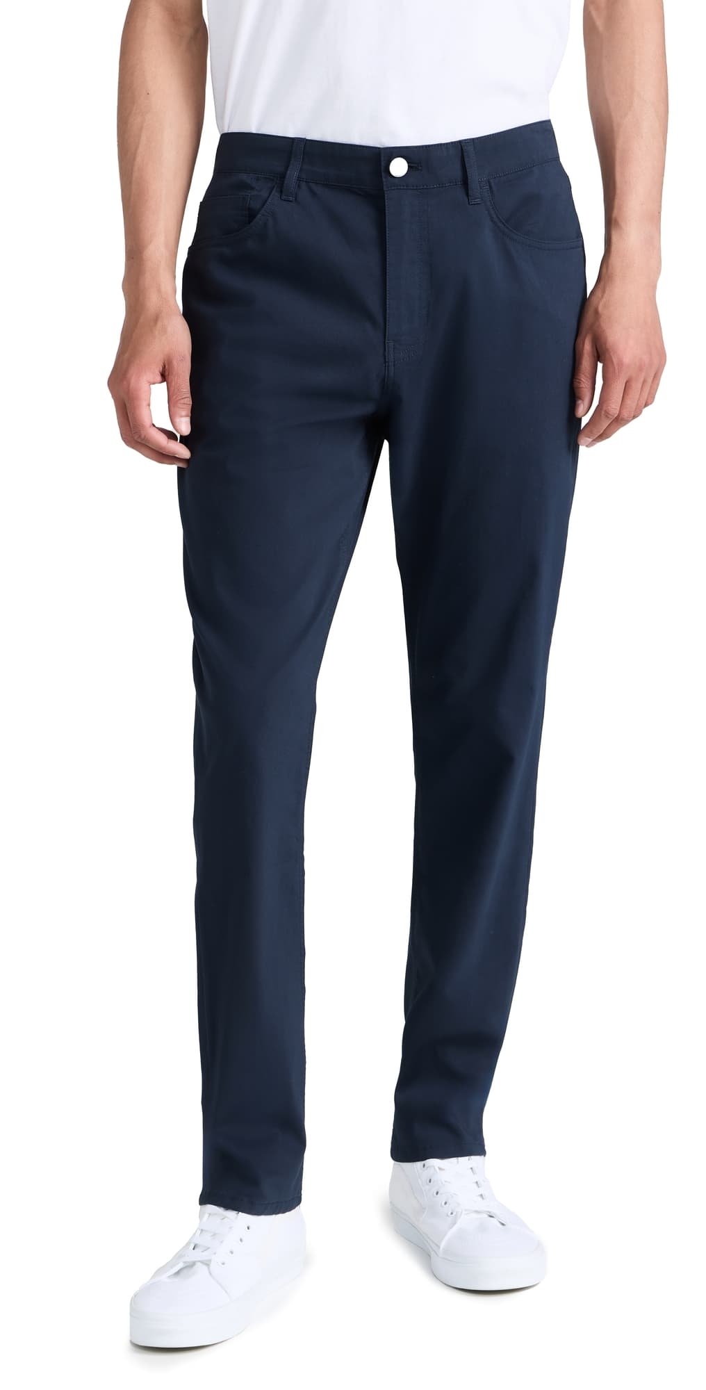 Faherty Movement 5 Pocket Pants 32 Navy