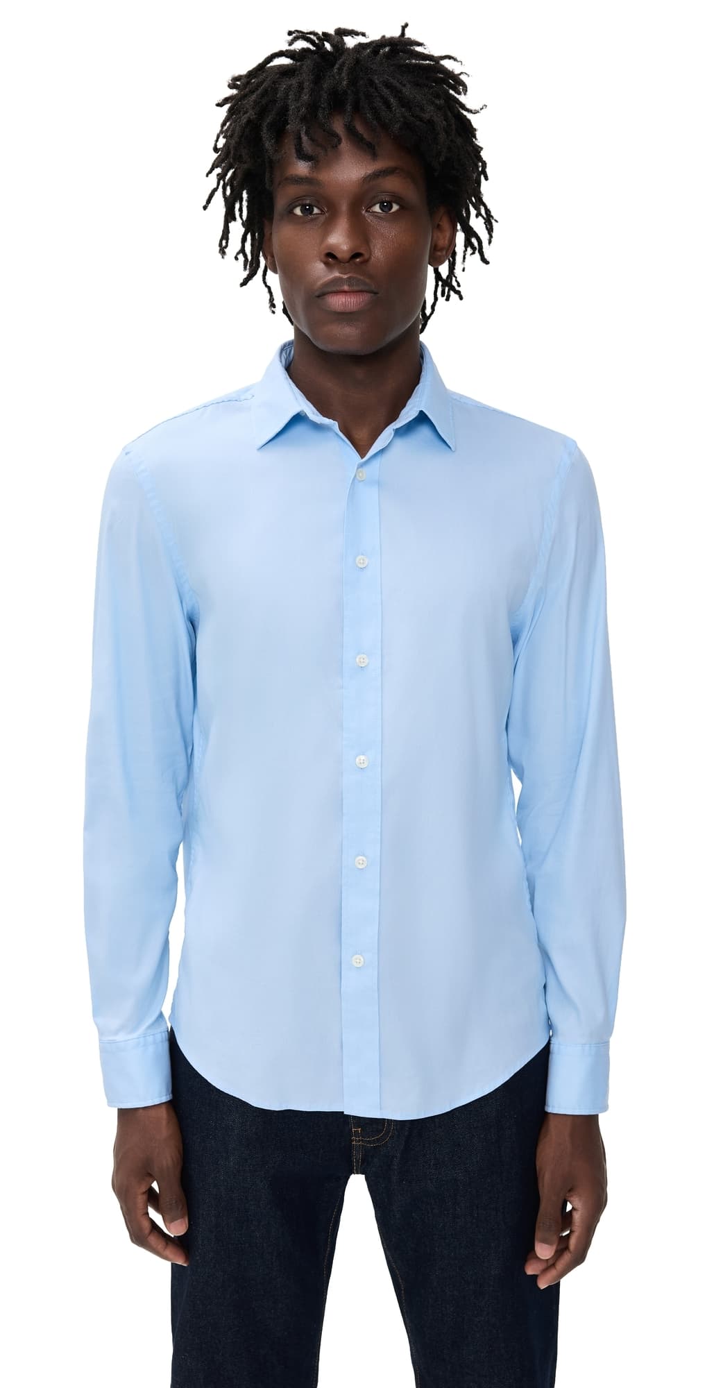 Faherty The Movement Shirt Azure Sky