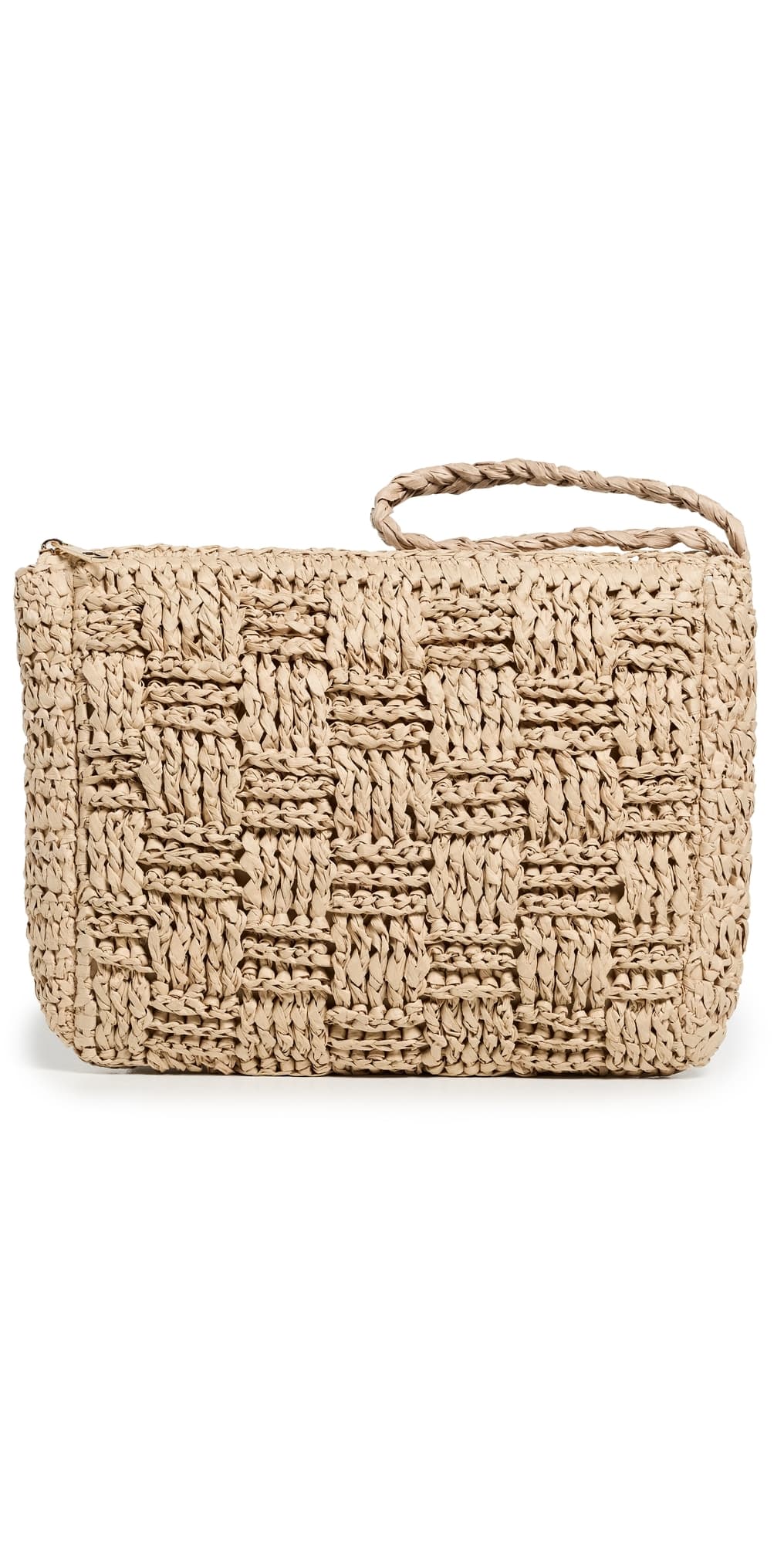 Faherty Woven Wristlet Natural