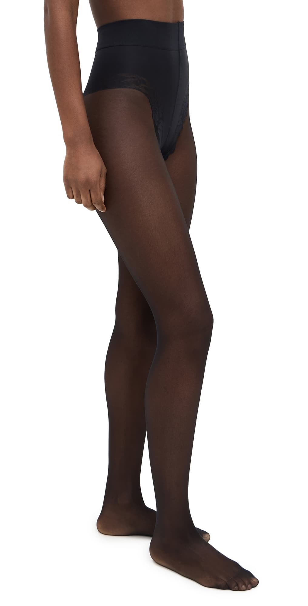 Falke Control Top Silhouette Tights Black