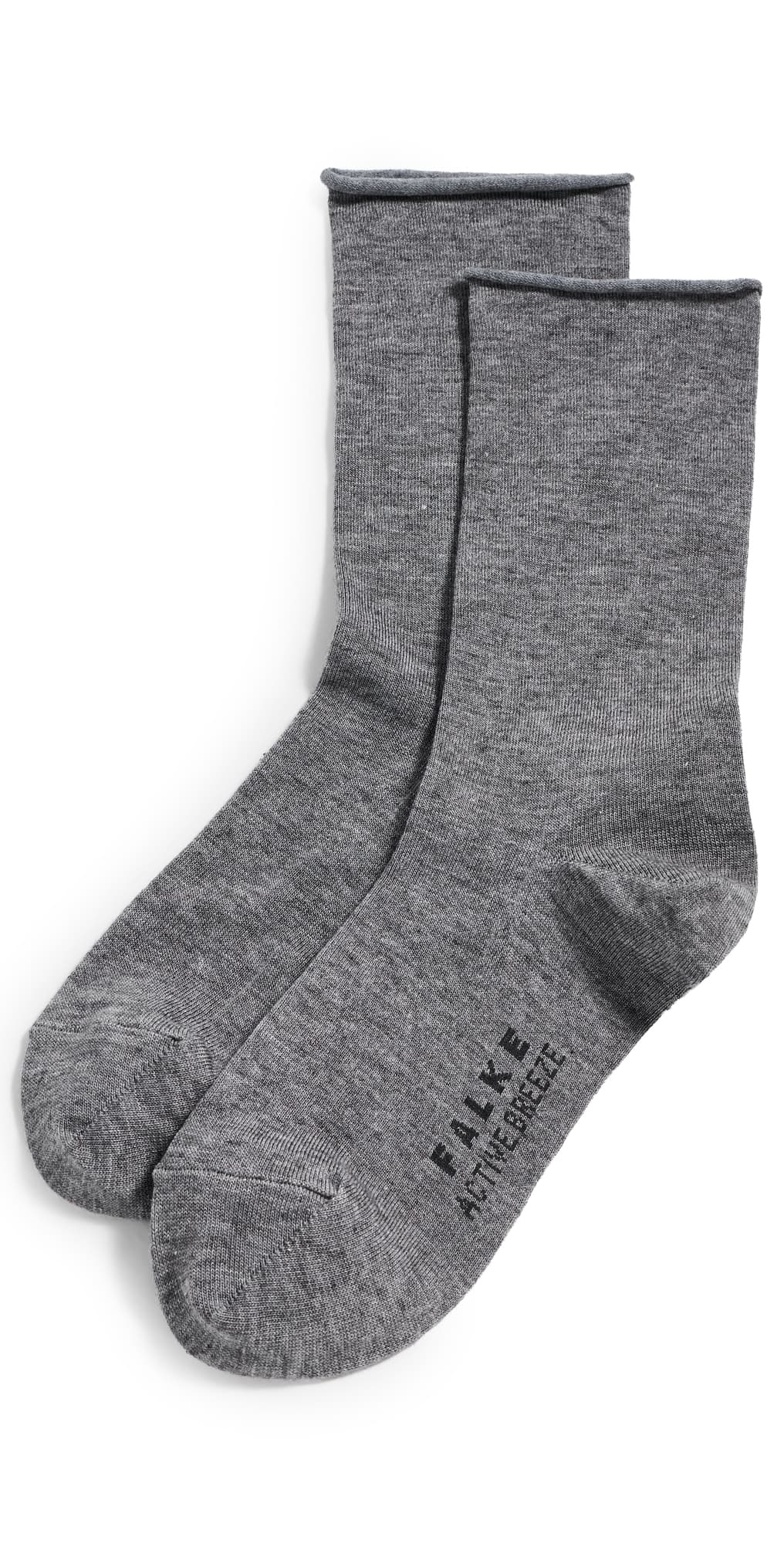 Falke Active Breeze Roll Top Socks Grey Malange