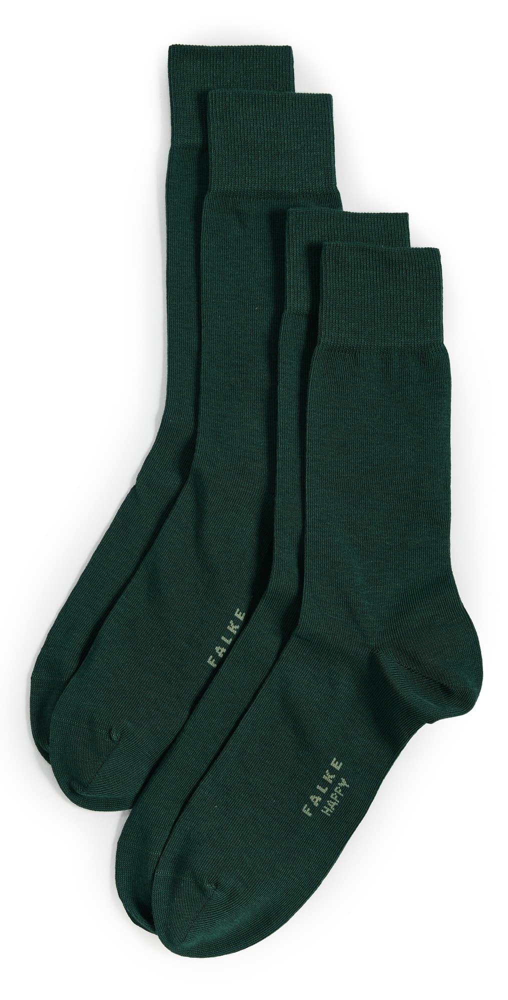 Falke Happy Socks 2 Pack Hunter Green
