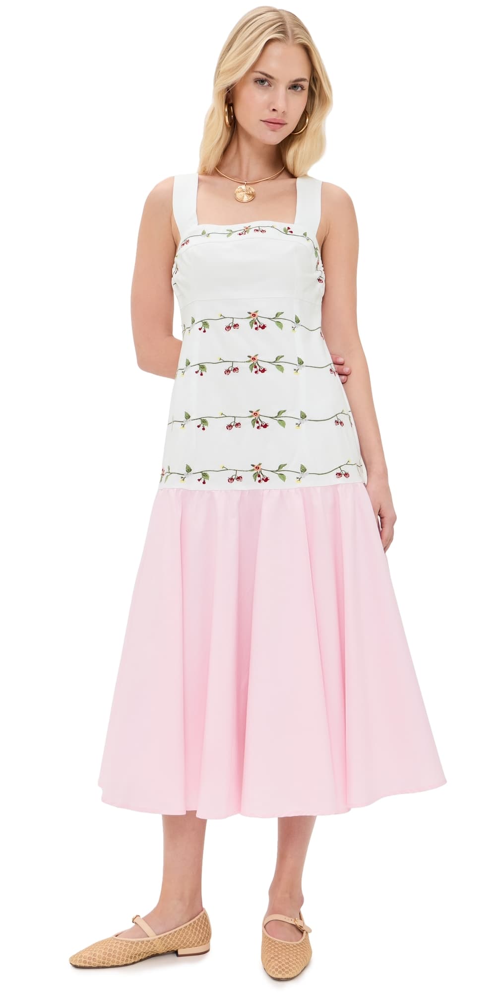 Fanm Mon Cagla Dress Strawberry Fields