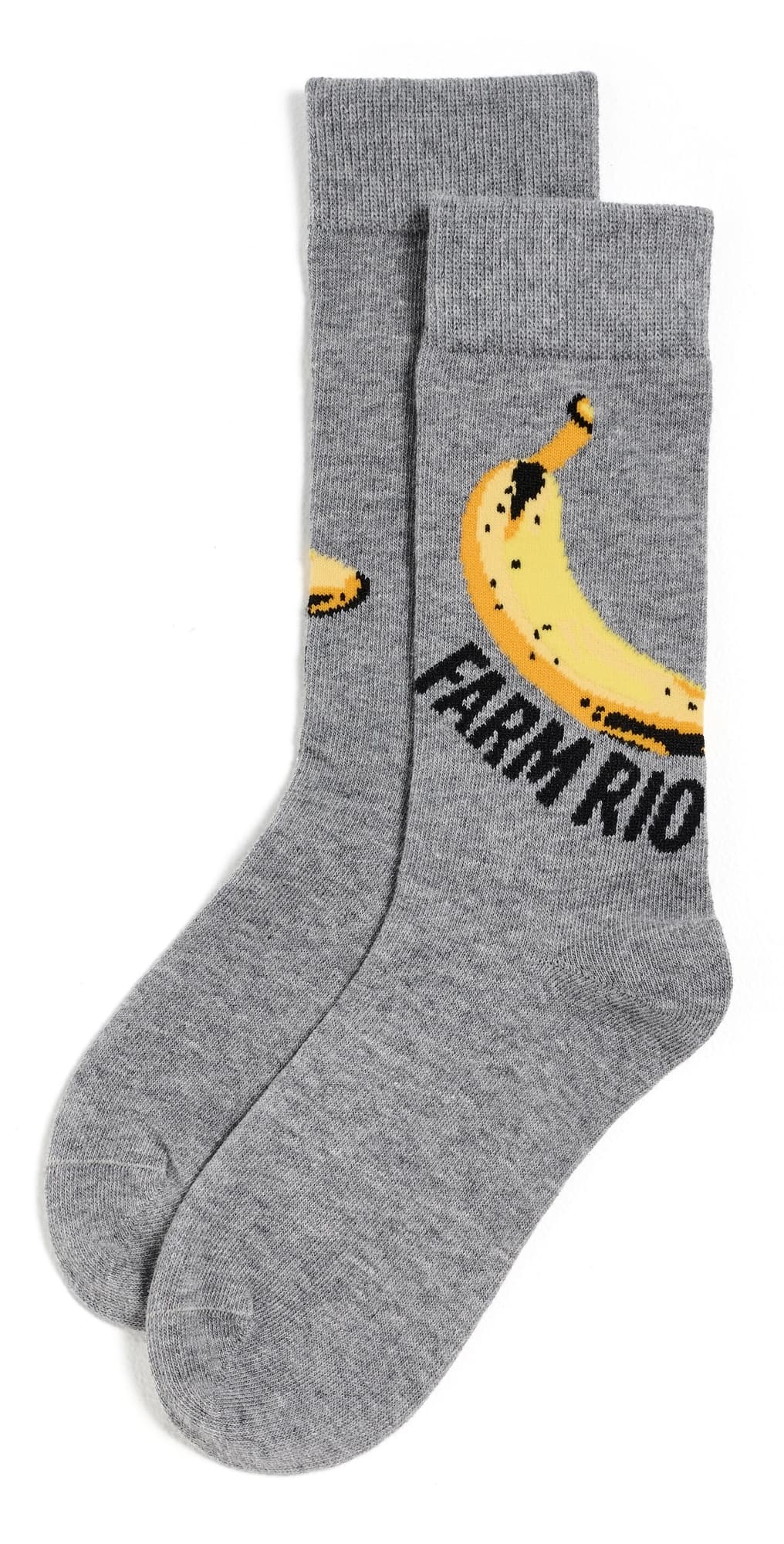FARM Rio Socks Melange Banana · One Size