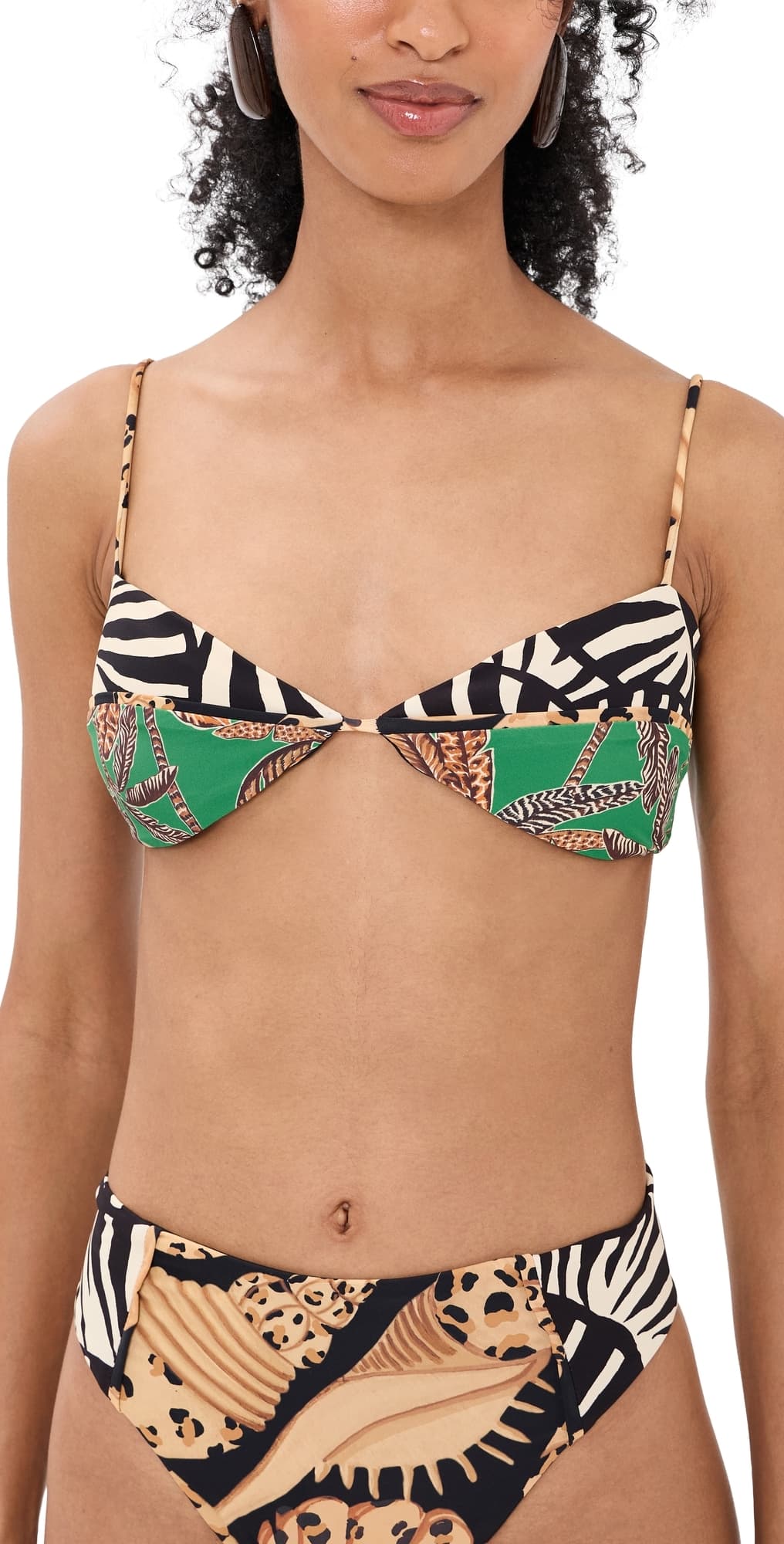 FARM Rio Underwire Bikini Top Animal