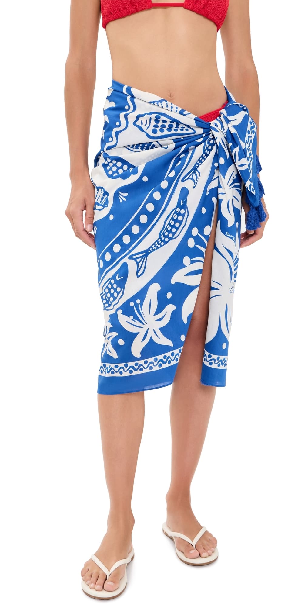 FARM Rio Pareo Sea Charms Off White
