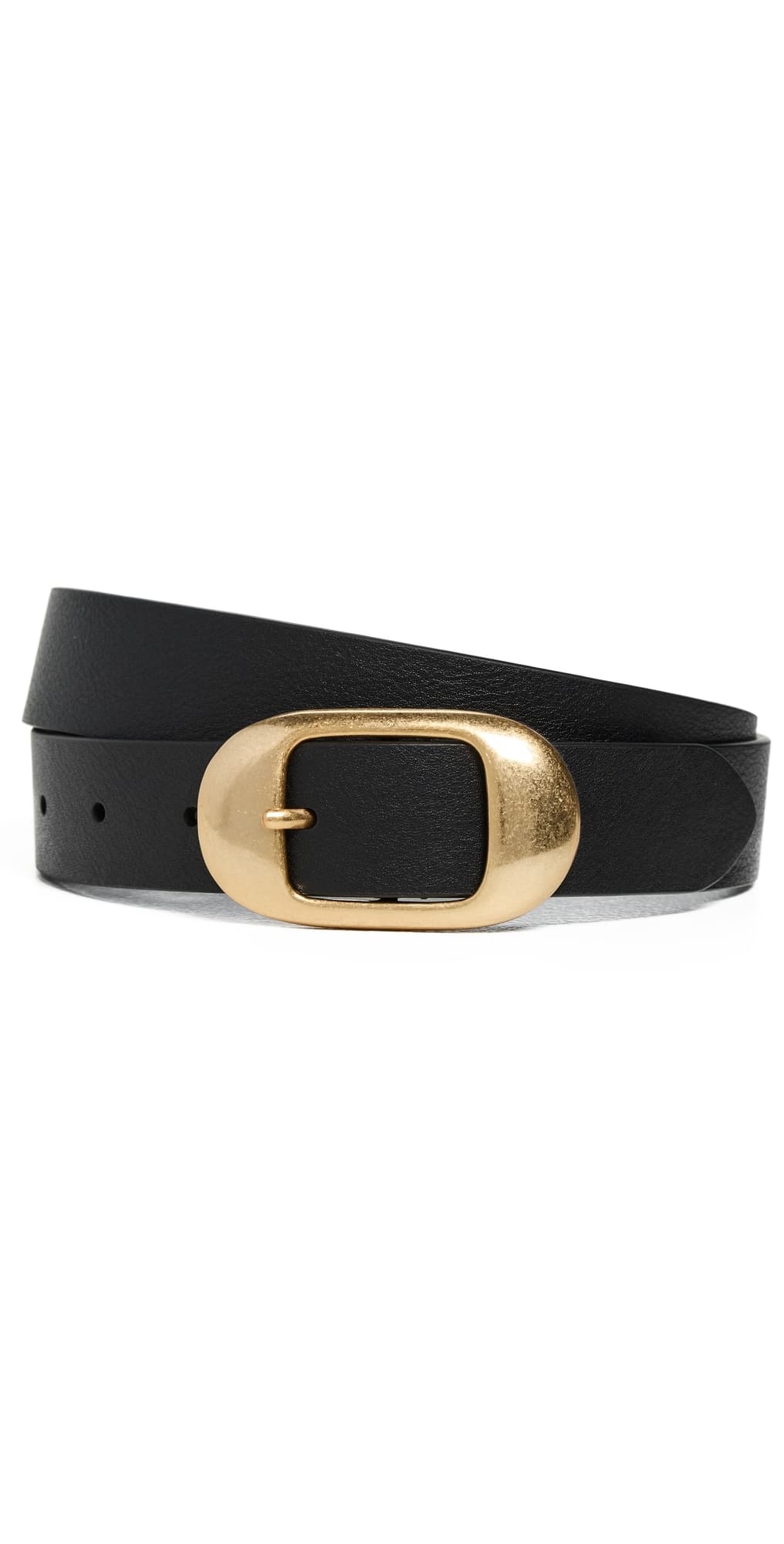Favorite Daughter The Skinny Jean Belt Black/Antique Brass
