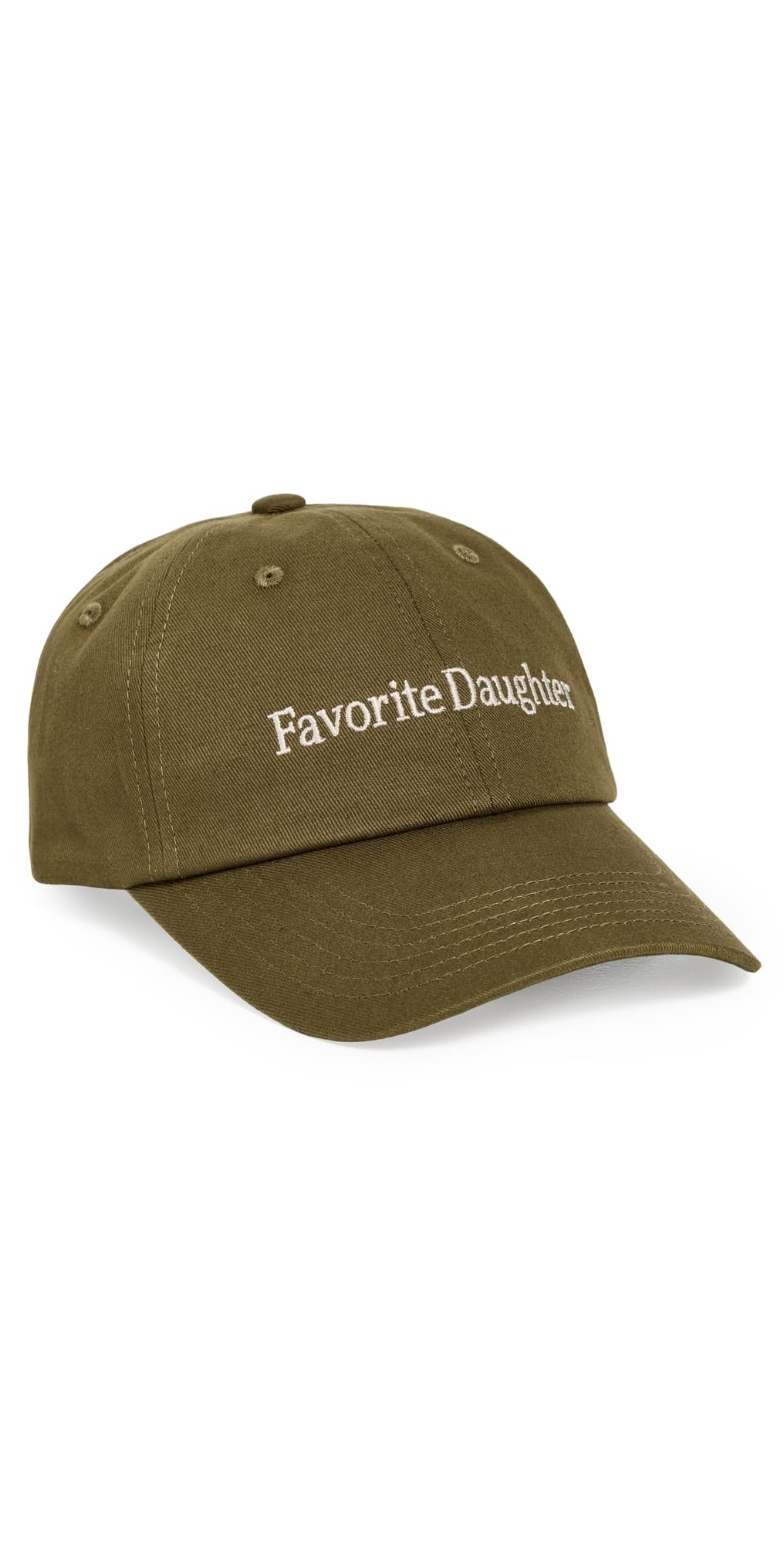 Favorite Daughter Classic Logo Baseball Cap Moss · One Size