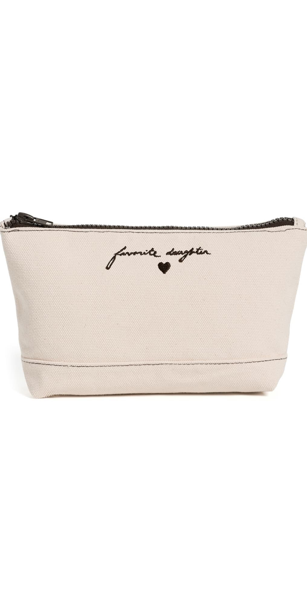Favorite Daughter Canvas Pouch Natural/Brown