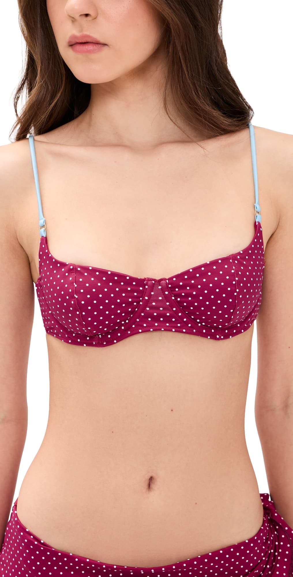 Frankies Bikinis Cola Bikini Top Tuscany