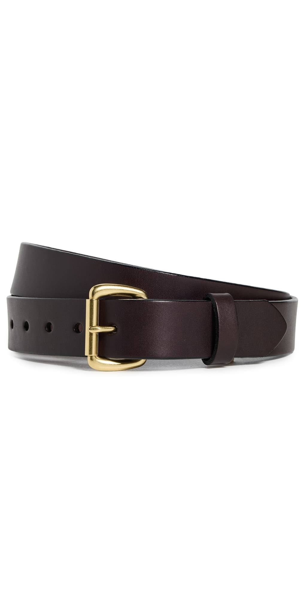Filson Leather Belt Brown