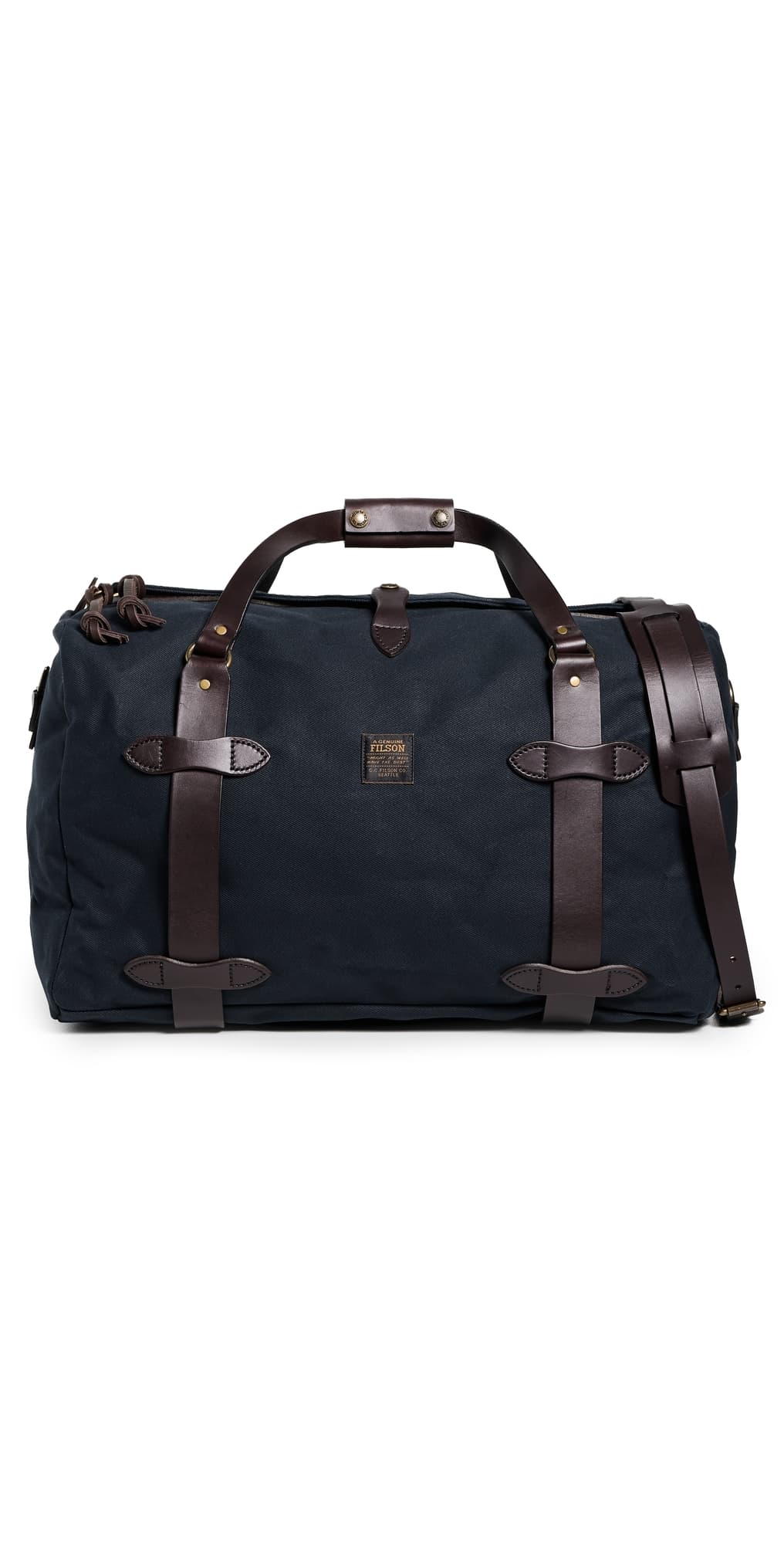 Filson Medium Rugged Twill Duffle Bag Navy · One Size