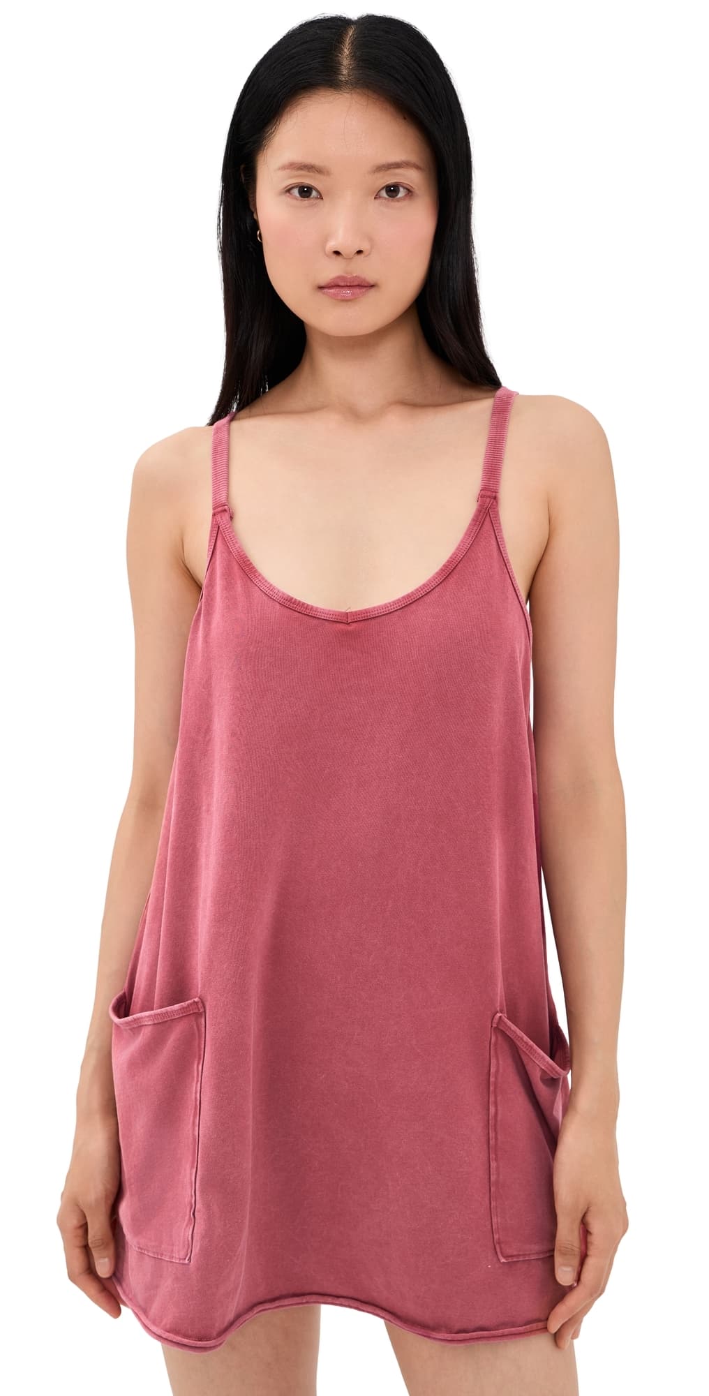 FP Movement Hot Shot Mini Dress Brick
