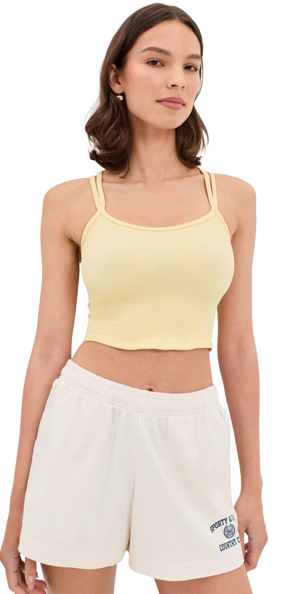 FP Movement Break A Sweat Free Throw Tank Sunlt Yellow