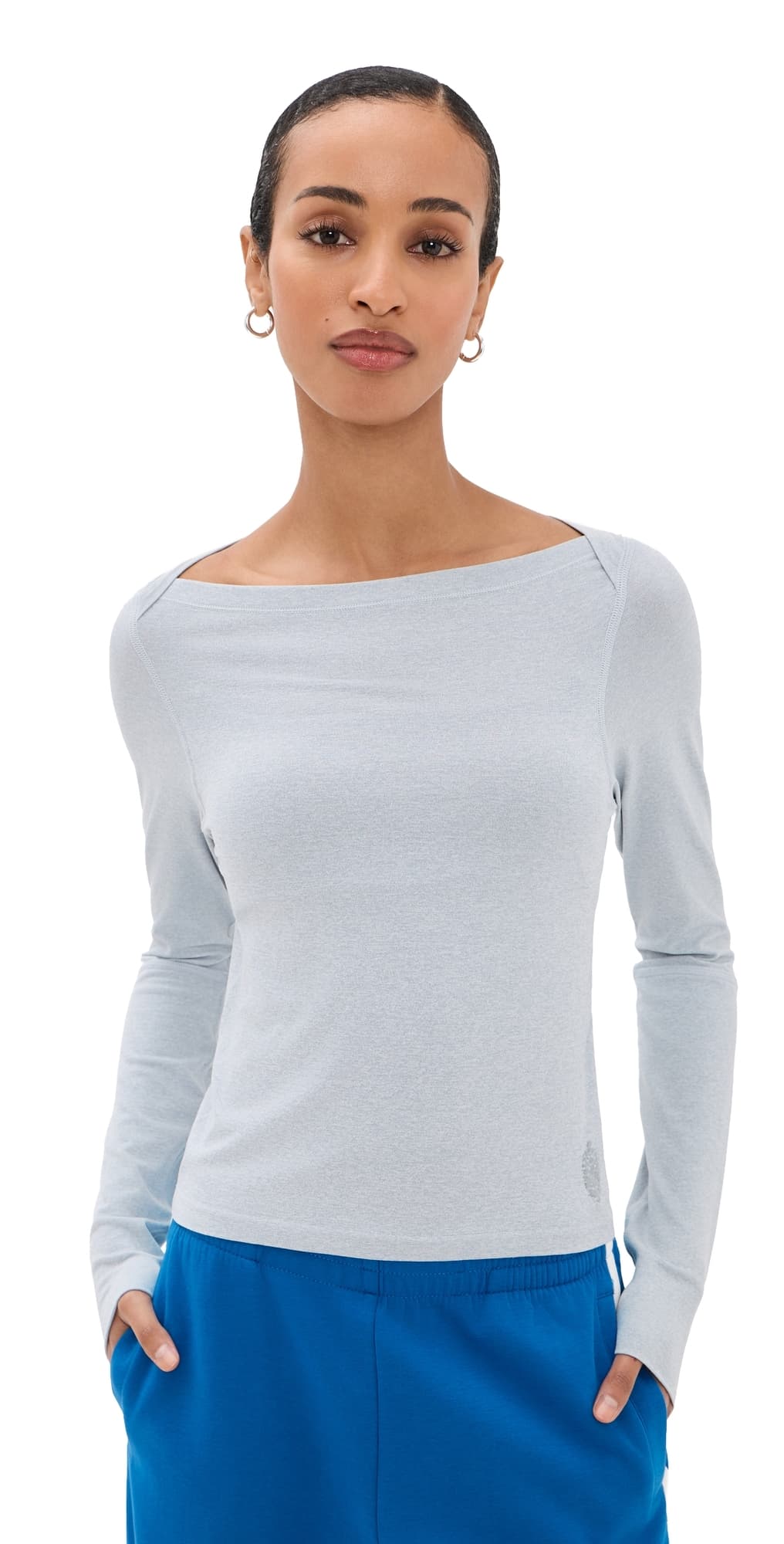 FP Movement Up Next Long Sleeve Top Heather Grey