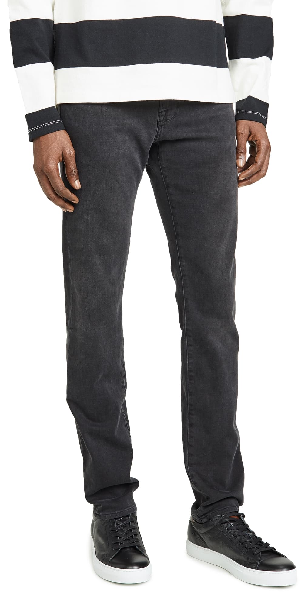 FRAME L'Homme Slim Jeans Fade To Grey