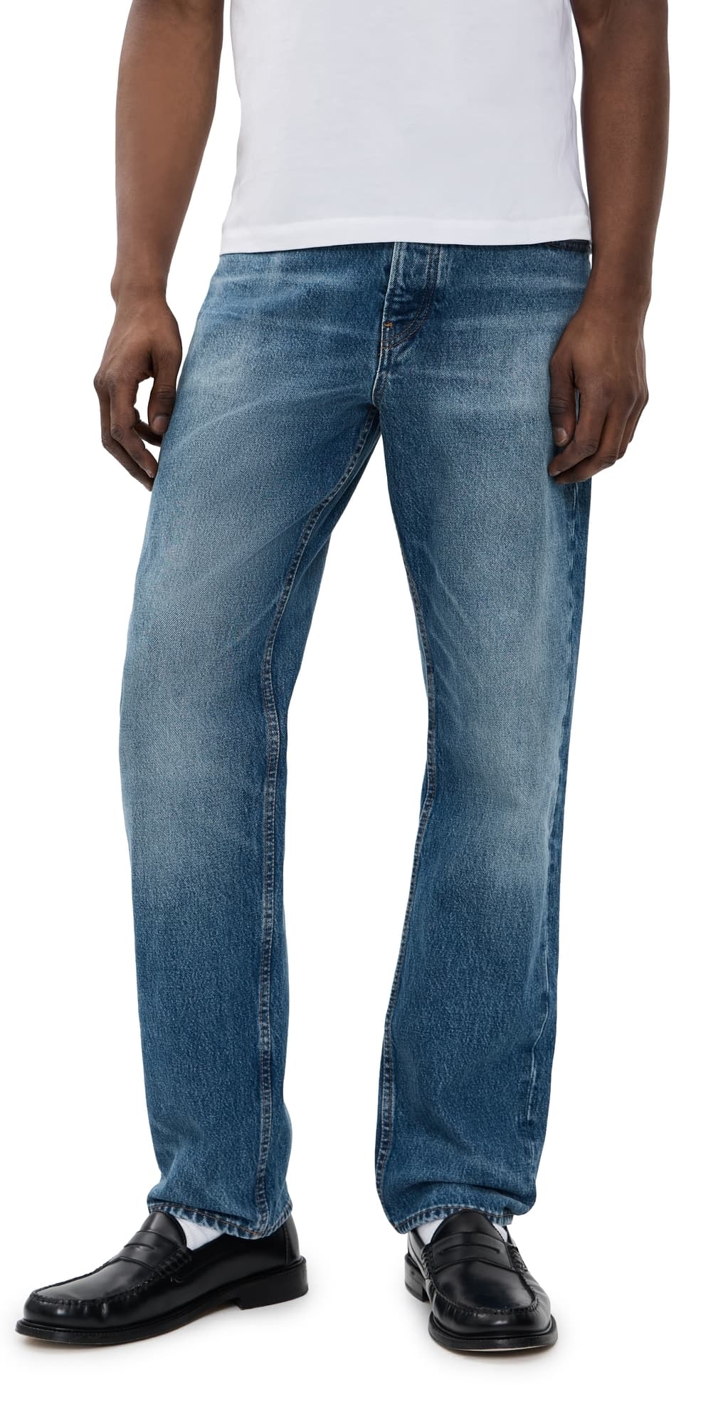 FRAME The Straight Jeans Outland