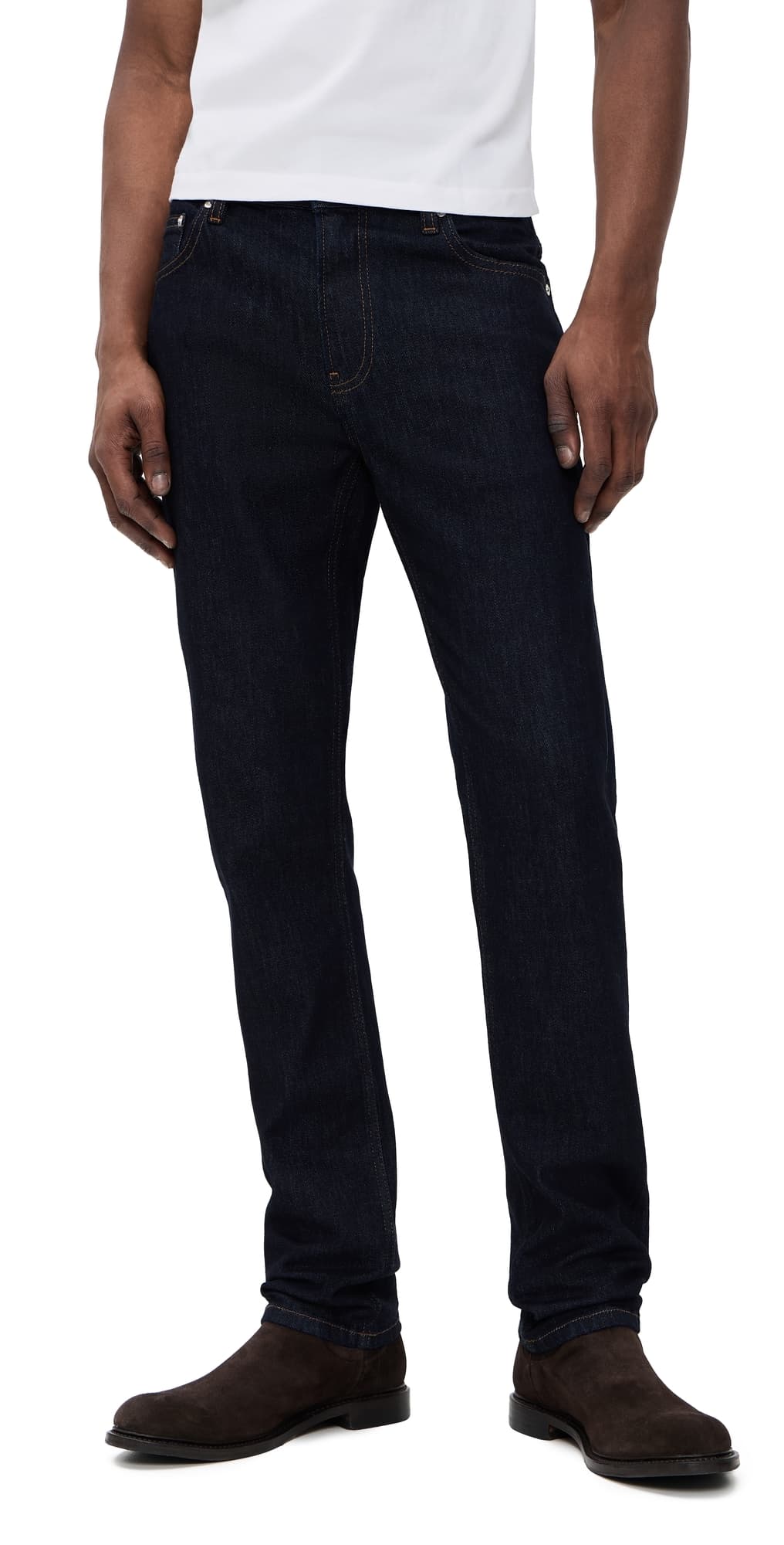 FRAME Modern Straight Jeans Rinse