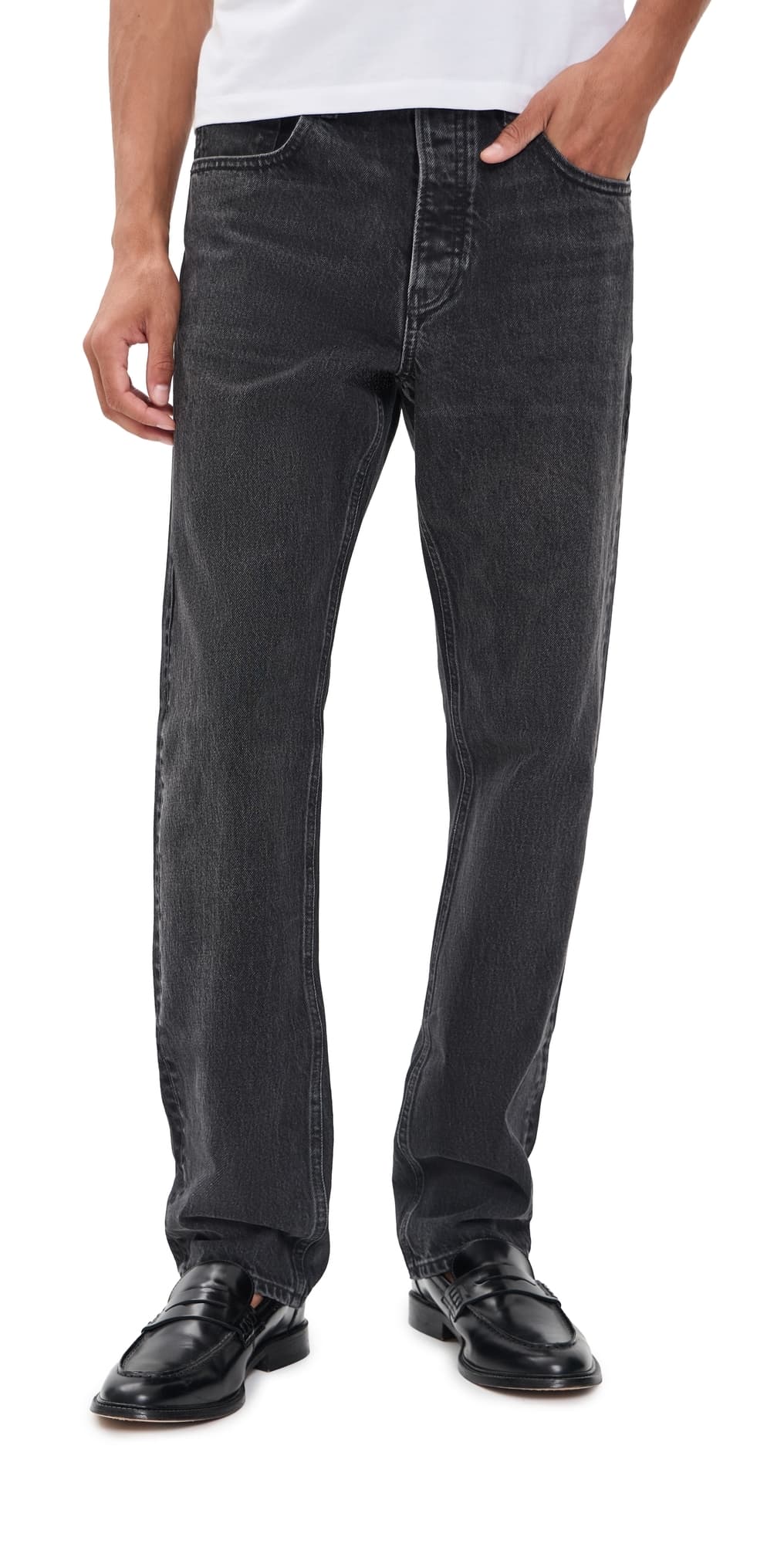 FRAME The Straight Jeans Crossline