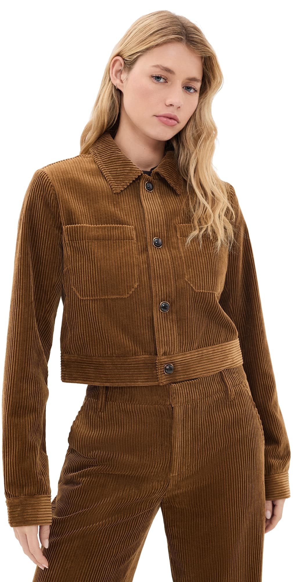 FRAME The Small Corduroy Jacket Hazelnut