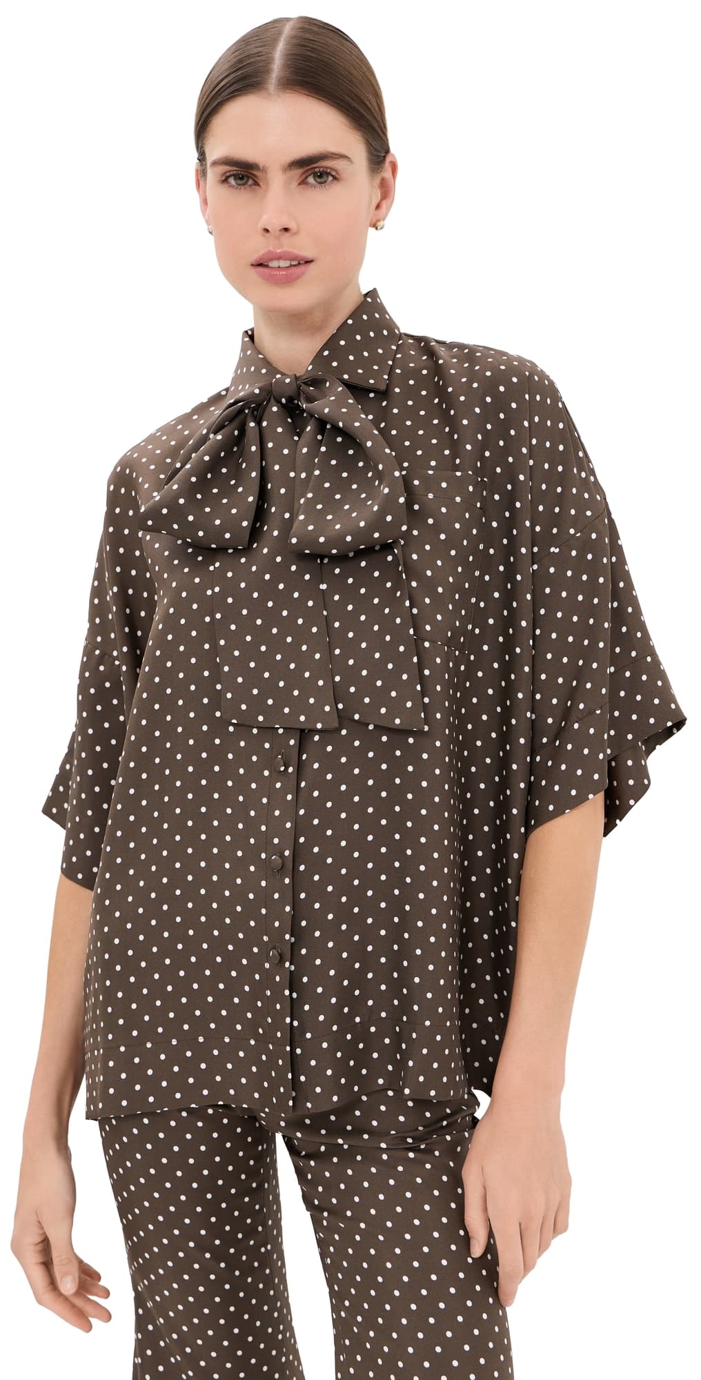 FRANÇOISE Blake Shirt Brown