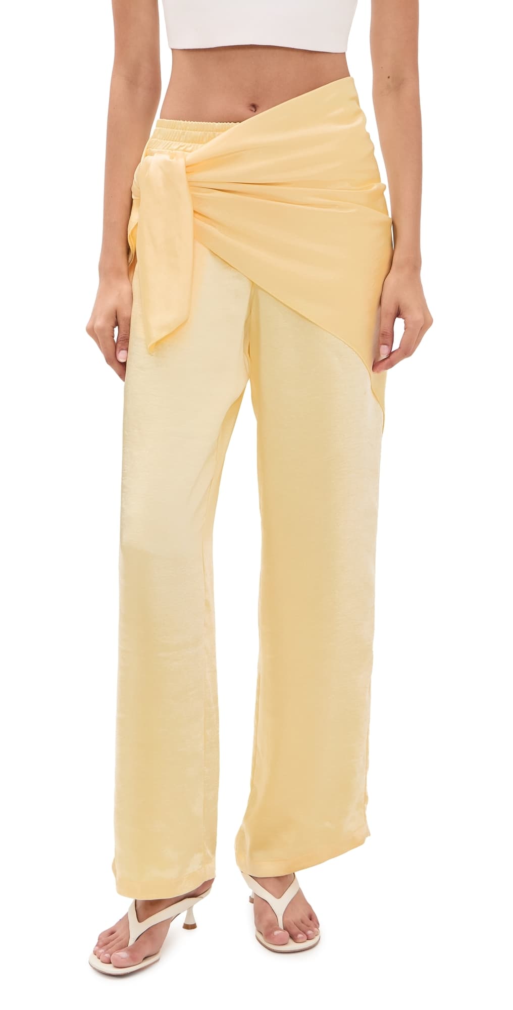 4th & Reckless Corbie Trousers Lemon