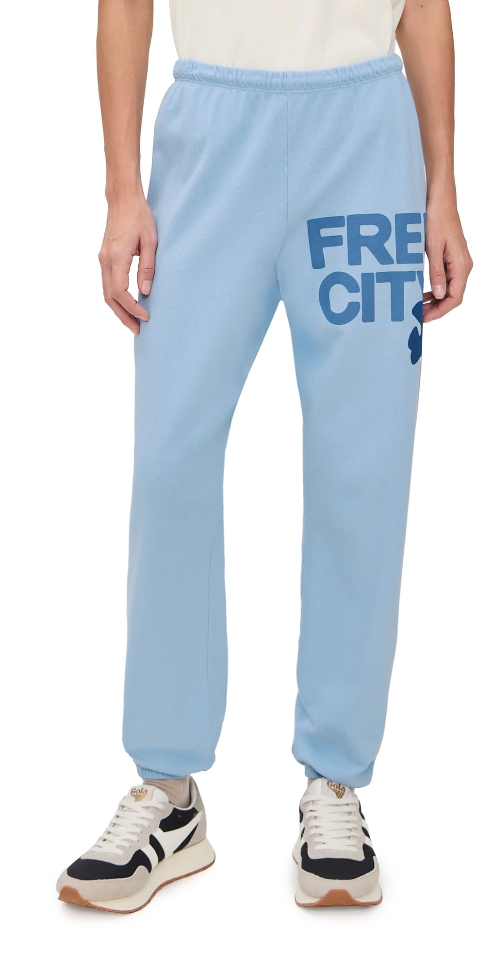 FREECITY Sweatpants Blueice