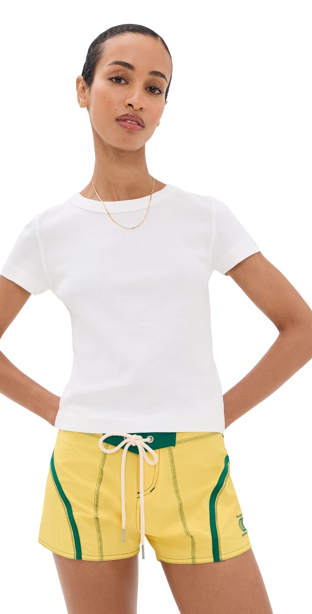 Free People Atlas Tee Clean Ivory