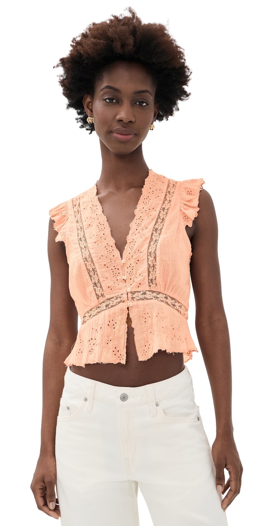 Free People Day Dreamer Top Peachie Pie