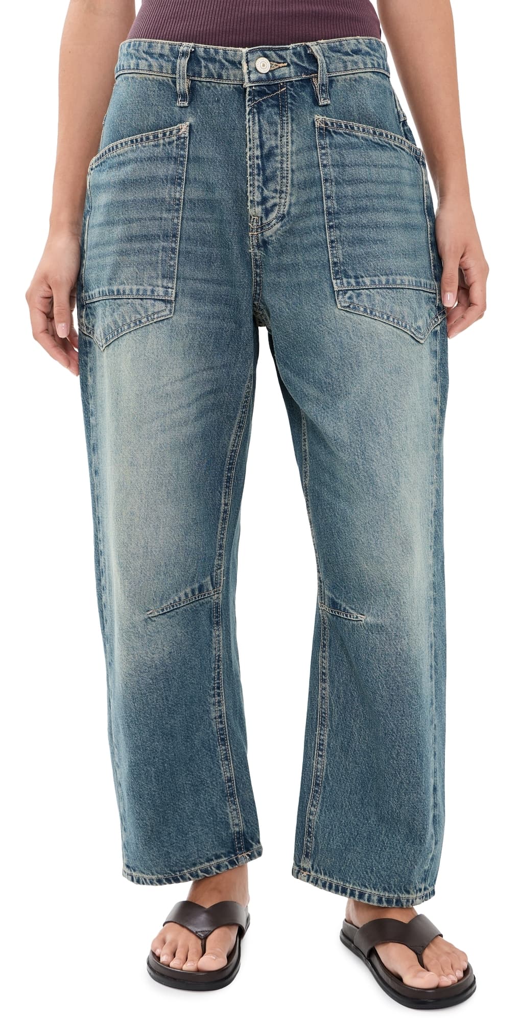 Free People Minimalist Moxie Boyfriend Jeans High Hopes