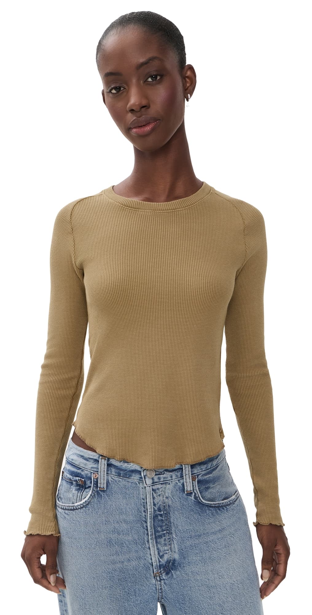 Free People Easy Does It Tee Golden Eagle