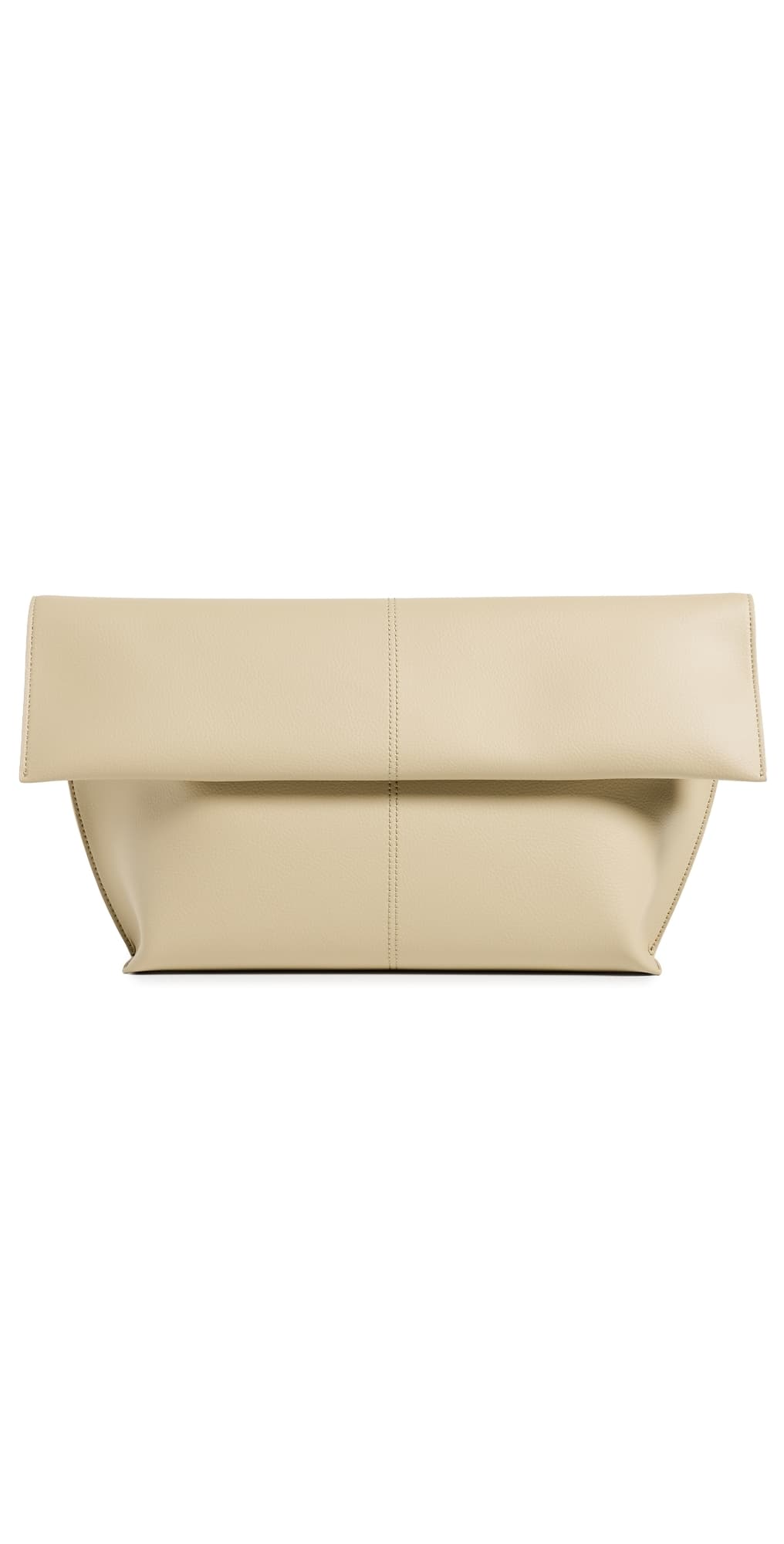 Freja New York Seamed Sand Clutch Sand