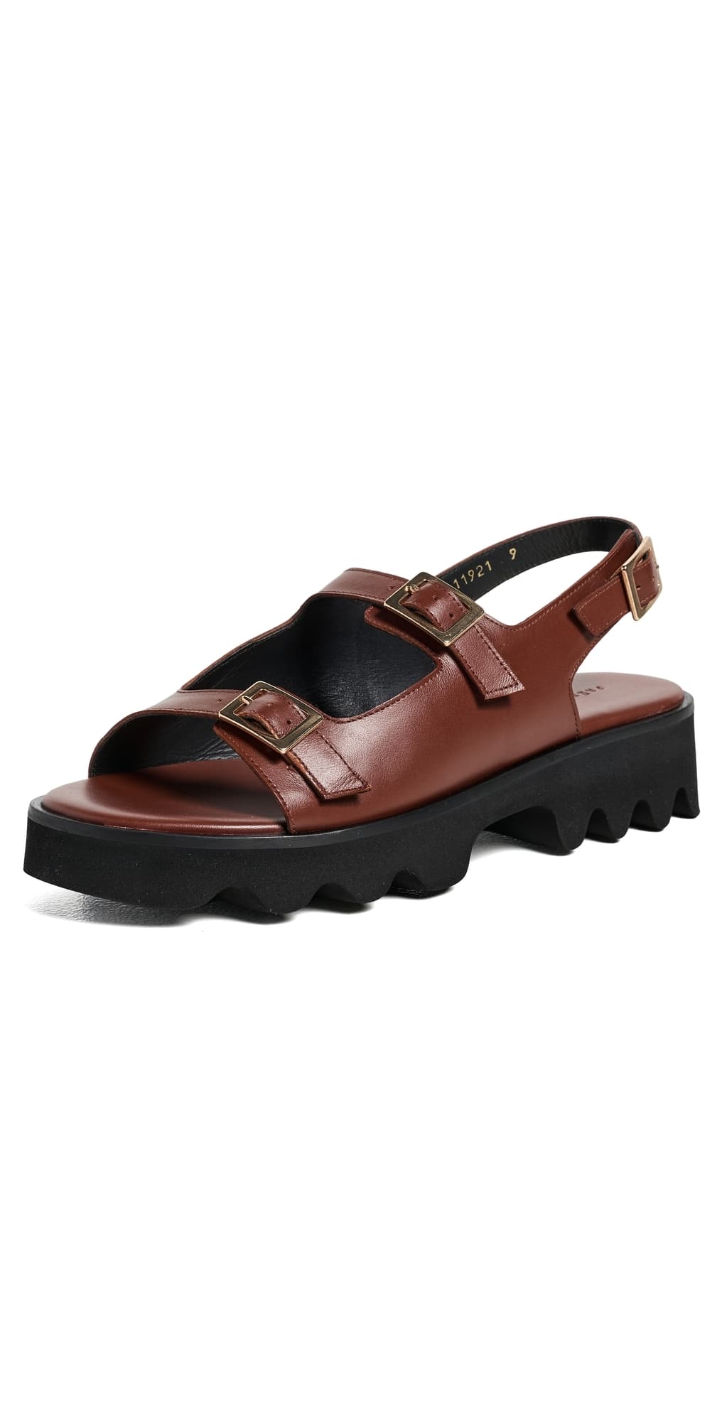 Freda Salvador Mindy Sandals Chocolate Calf