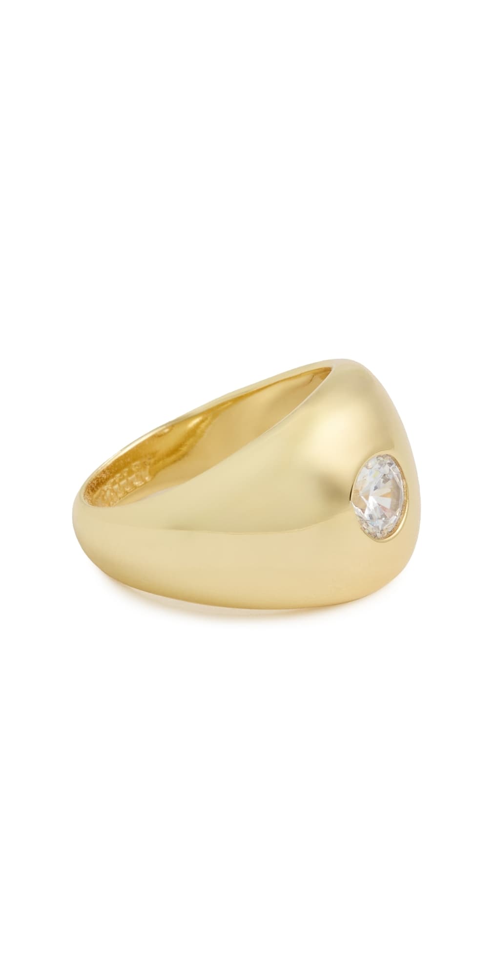 Galley Los Angeles Kelsey Pinky Ring Sterling Silver Plated/Gold