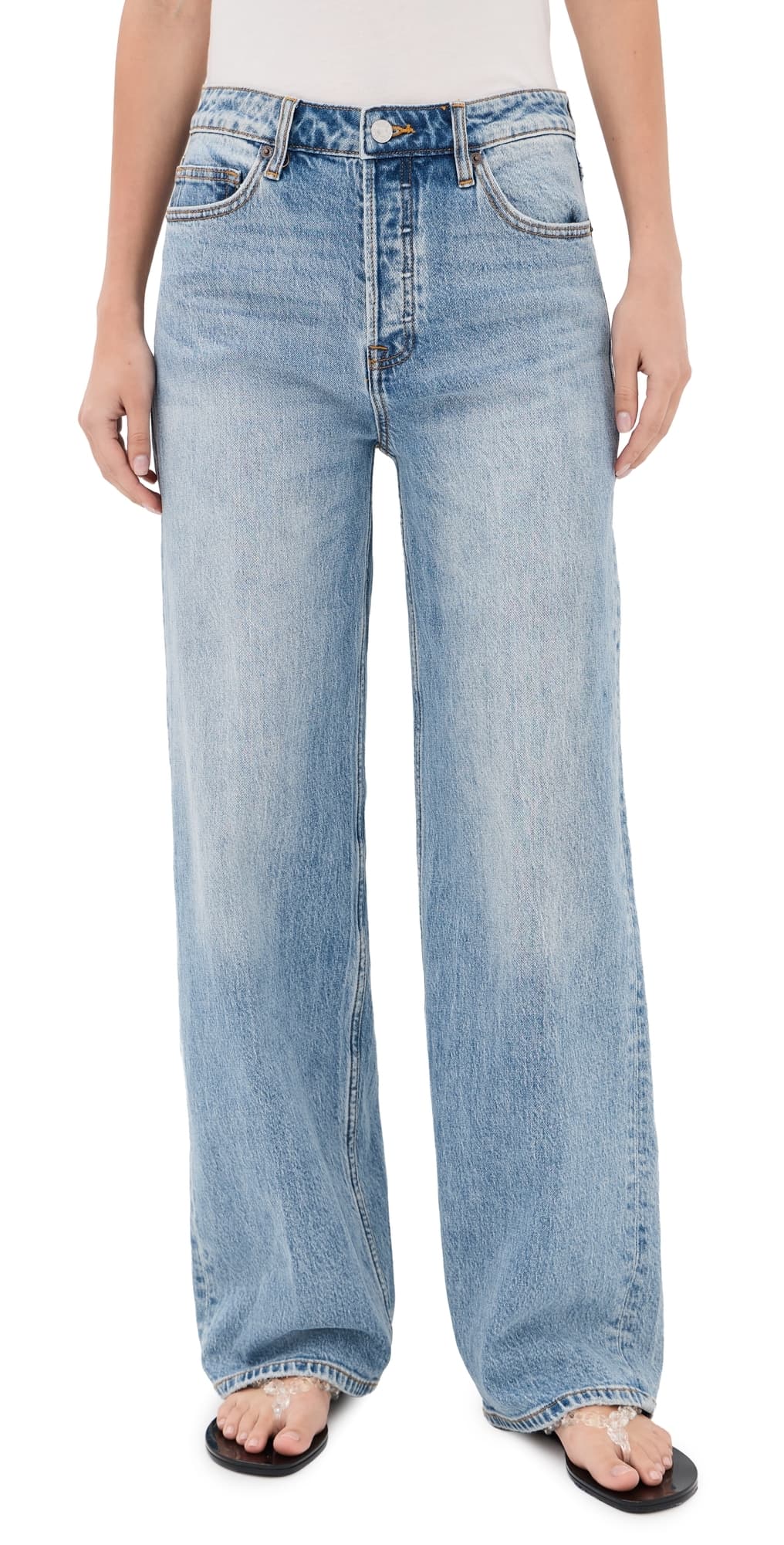 Good American Vintage High Wide Jeans Indigo1242